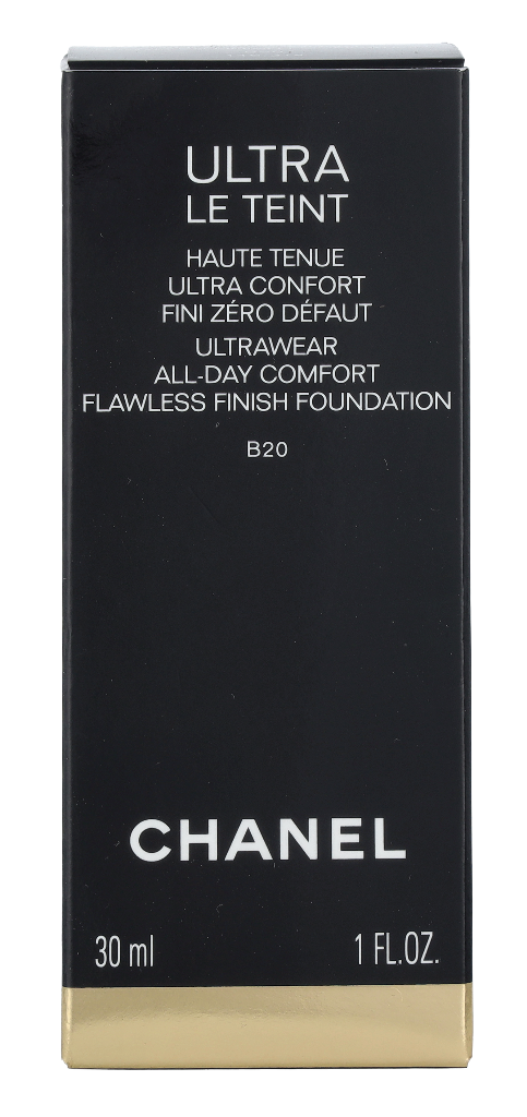 Chanel Ultra Le Teint Flawless Finish Foundation No 20 Beige foundation & concealer dam – bild 2