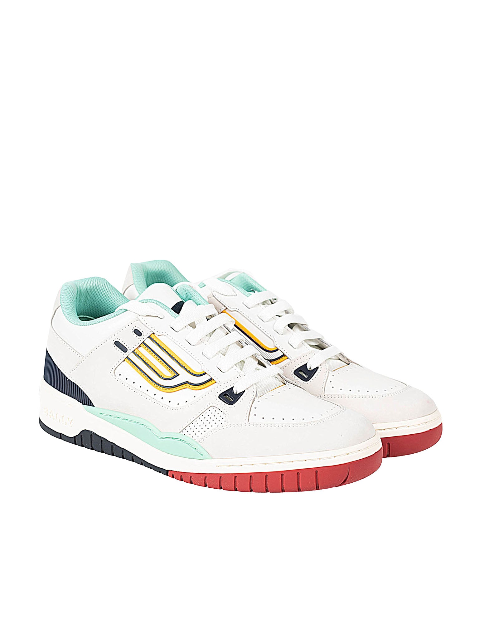 Bally Sneaker Kuba-T Vit för herrar låga sneakers – bild 2