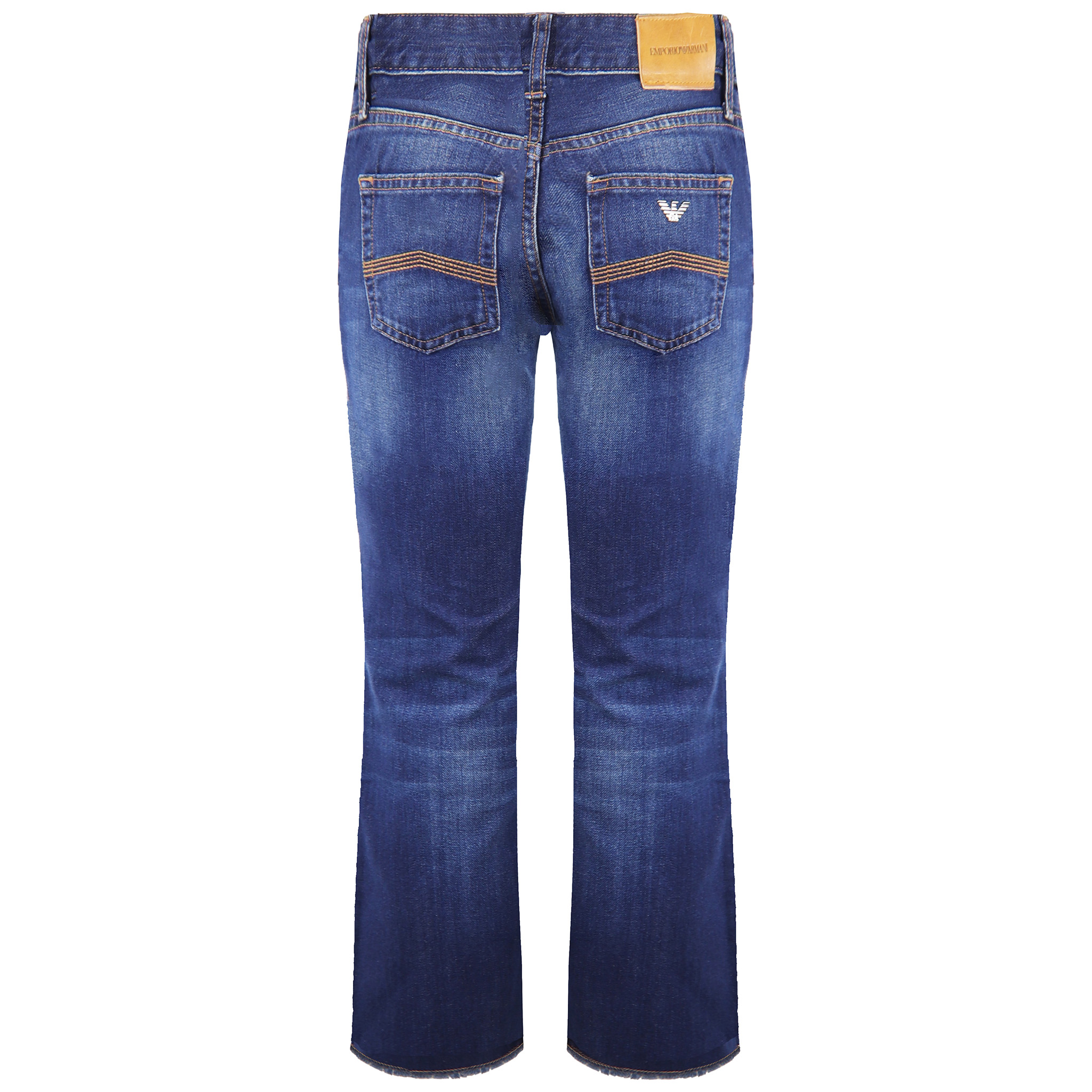 Armani Emporio J34 Regular Fit Wide Leg Damjeans – bild 2