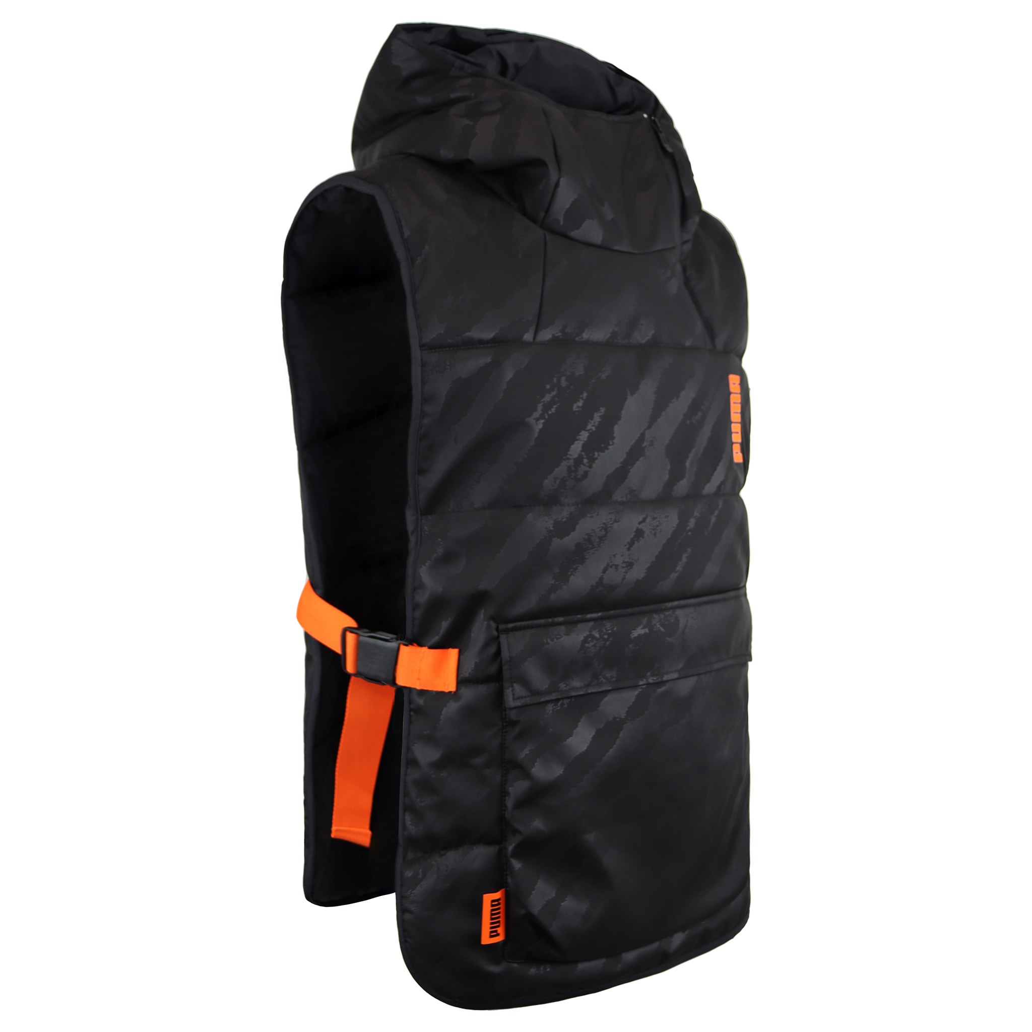 Puma x CSM Central Saint Martins Mens Svart Vadderad Gilet 598589 01 västar herr – bild 2