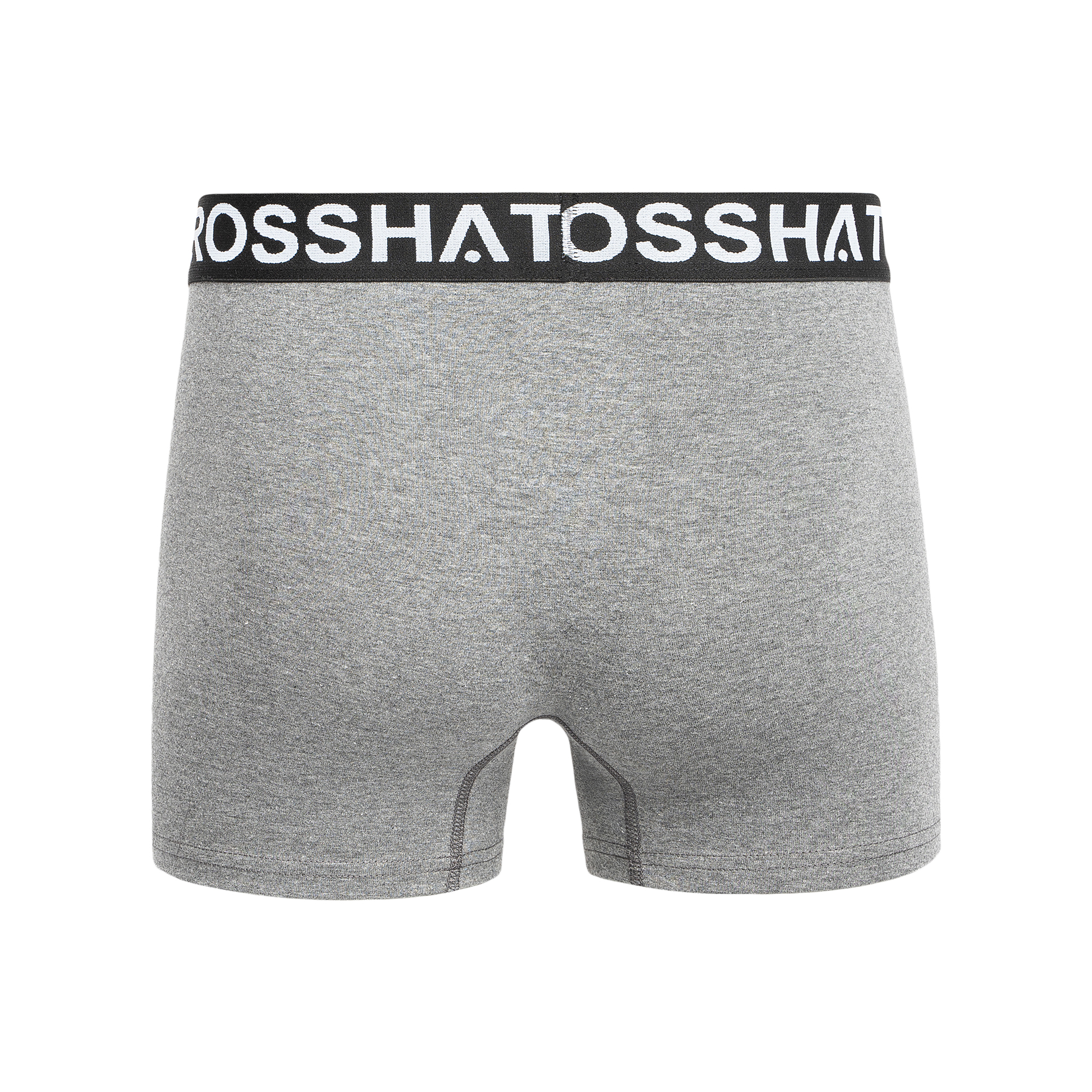 Crosshatch Mens Astral Boxershorts (Förpackning med 5 st) (Charcoal Marl) herr – bild 2