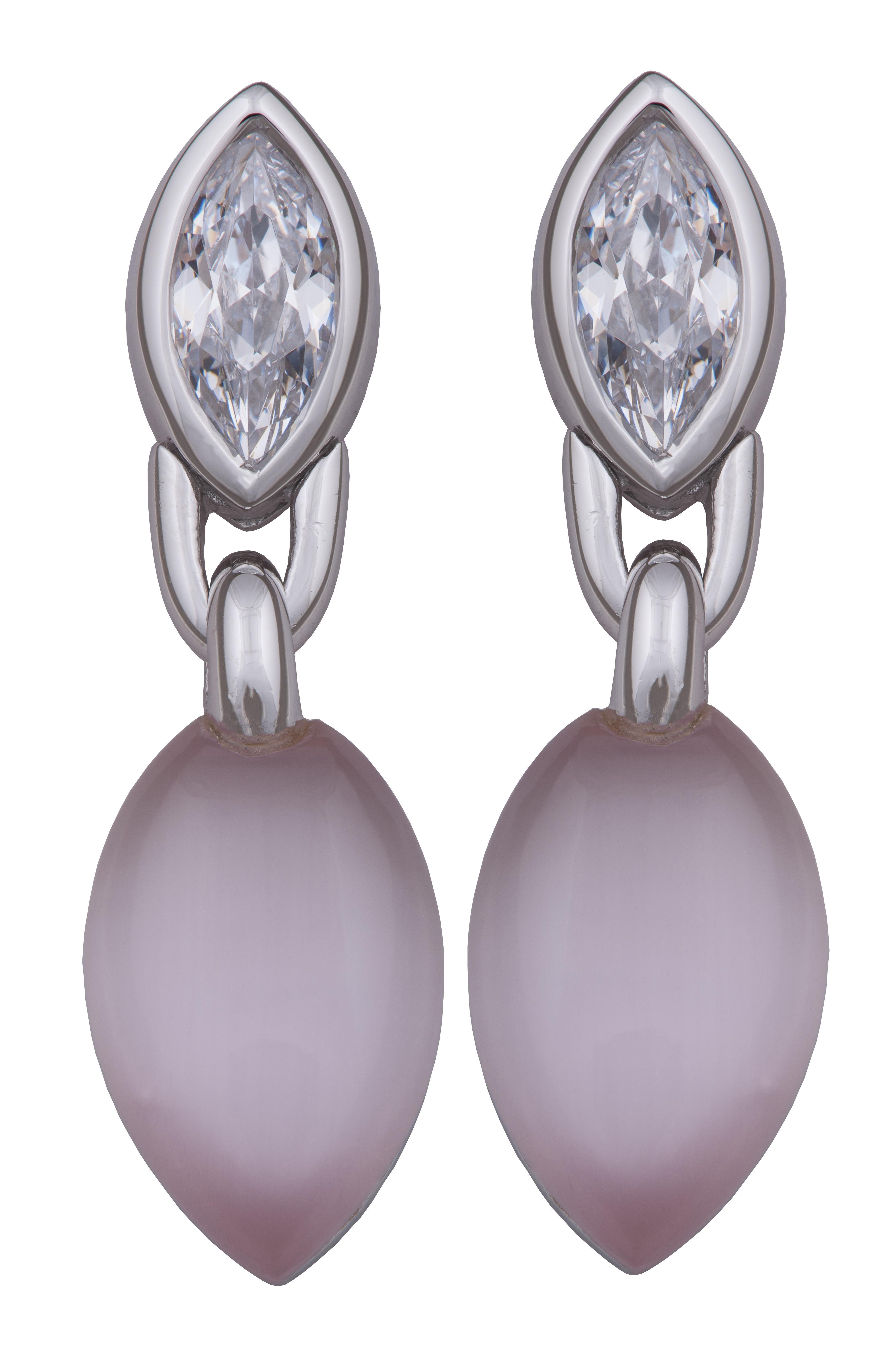 Thumbnail - Orphelia Damen 925 Sterling Silber Tropfenohrringe - Silber ZO-5915