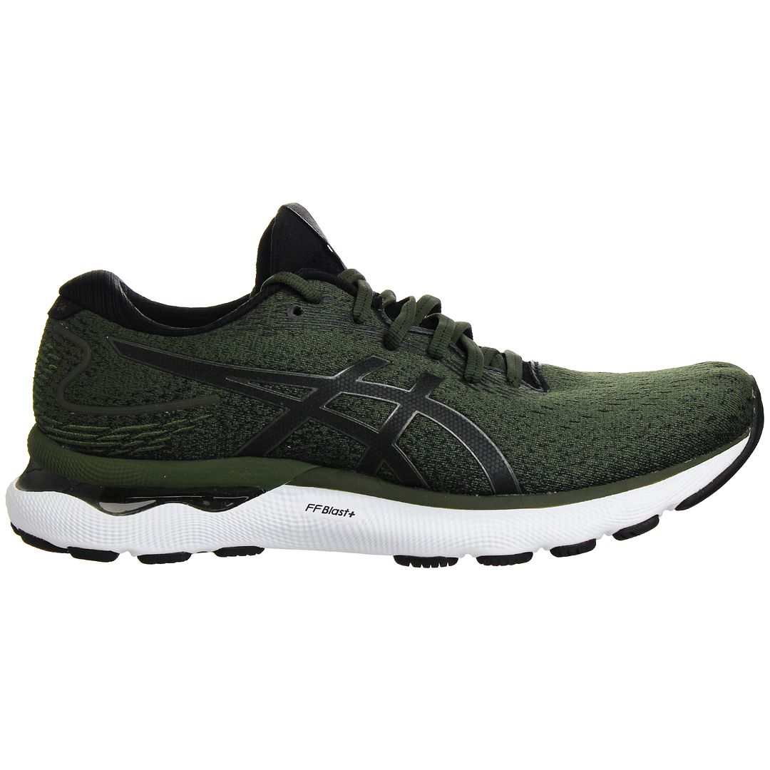 Thumbnail - Asics Gel-Nimbus 24 Herren Grünen Lauftrainer