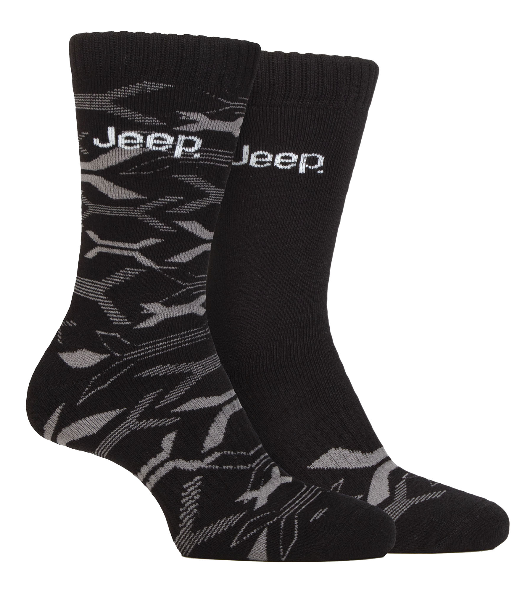 Thumbnail - Mens Bamboo Arbeit Boot Socken | Jeep | weich und atmungsaktiv dicken Heavy Duty gepolstert Socken, stricken gerippt Sti...