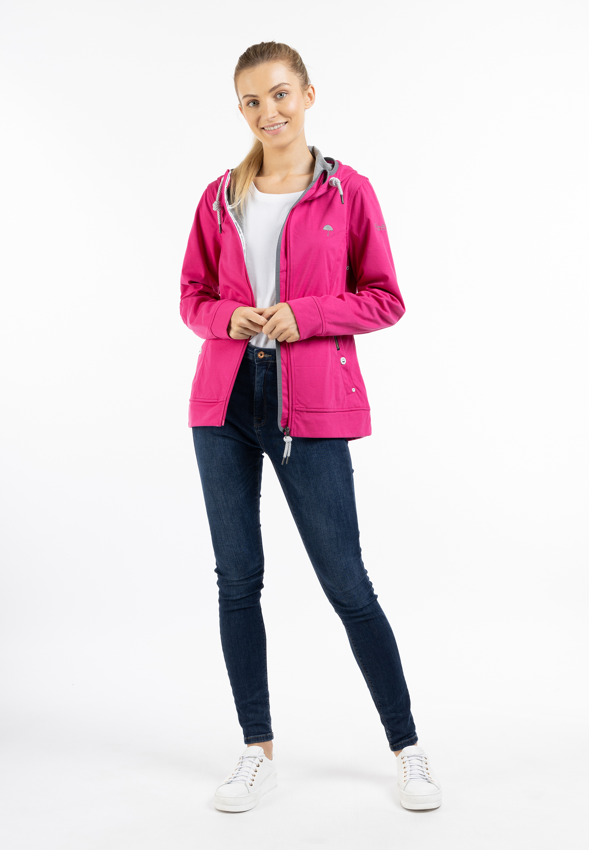 Schmuddelwedda Funktionsjacke Damen Pink-280