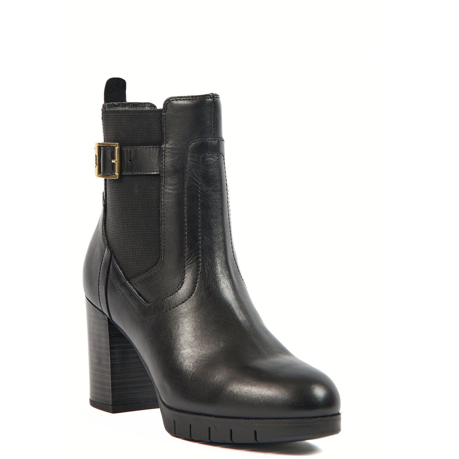 Thumbnail - Pod Nala Leder/Textil Damenstiefel Schwarz