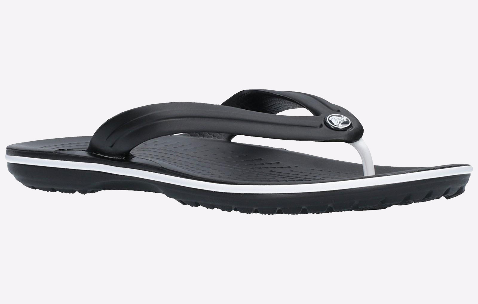 Crocs Crocband Flip Croslite-Gummisvarta Tofflor herr – bild 2