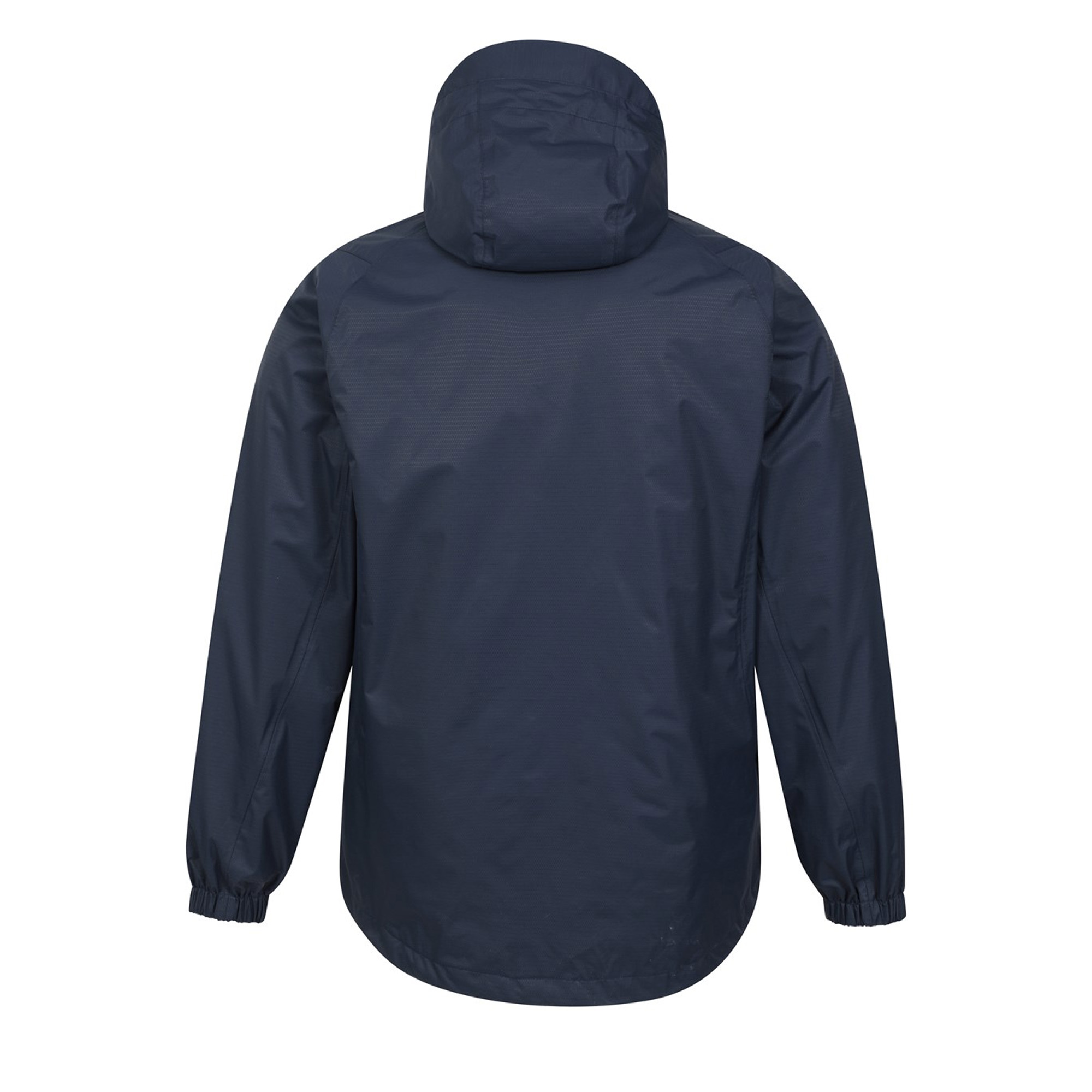 Mountain Warehou Mens Bracken Extreme 3 in 1 Vattentät Jacka (Blå) herr – bild 2
