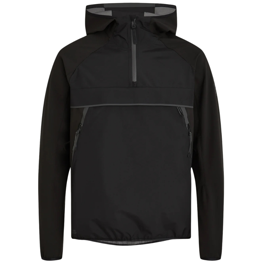 Thumbnail - Belstaff Airside Pullover mit halbem Reißverschluss Schwarz Jacke
