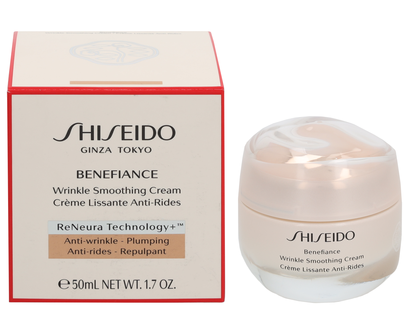 Shiseido Benefiance Wrinkle Smoothing Cream 50Ml.