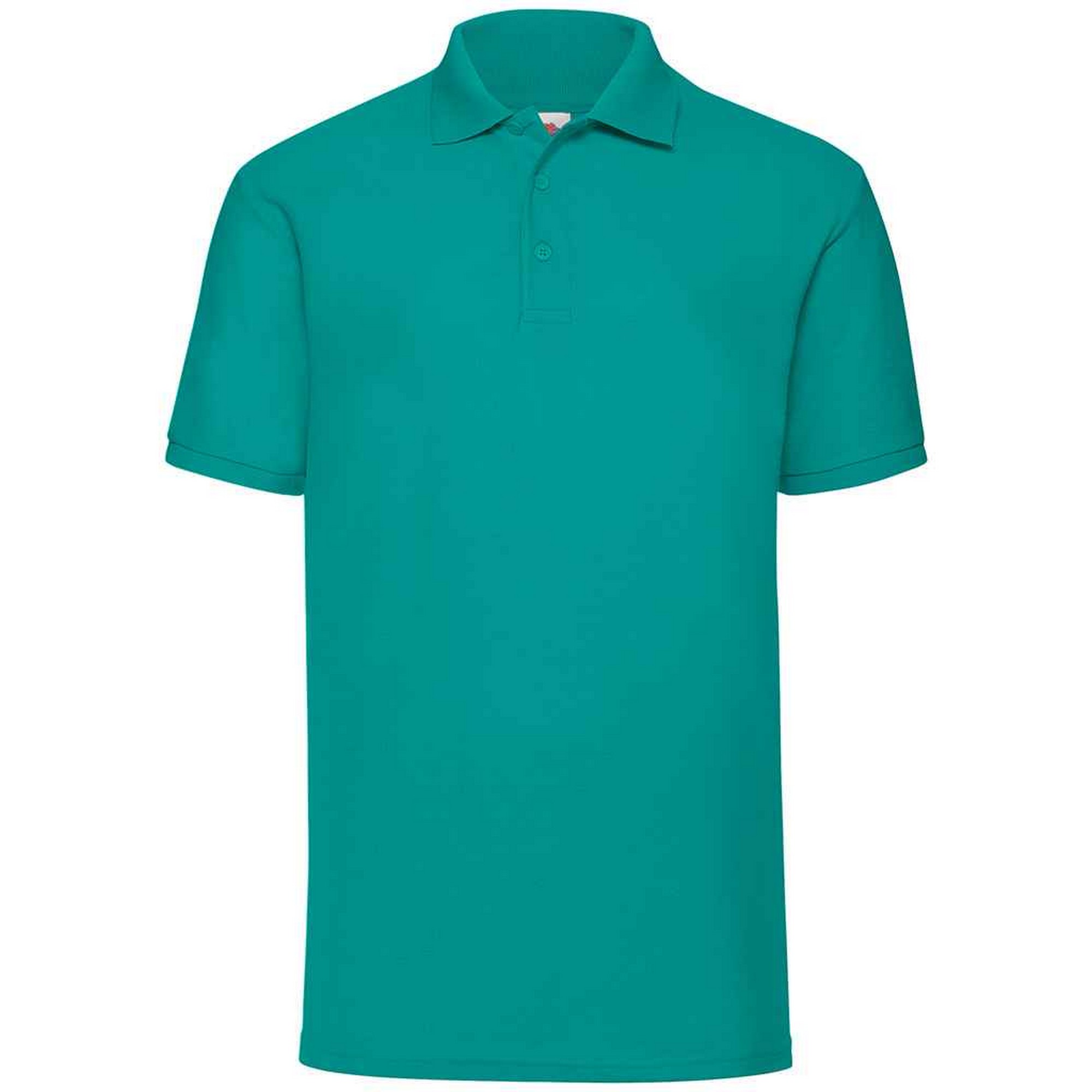 Thumbnail - Fruit of the Loom - Poloshirt für Herren (Smaragd)