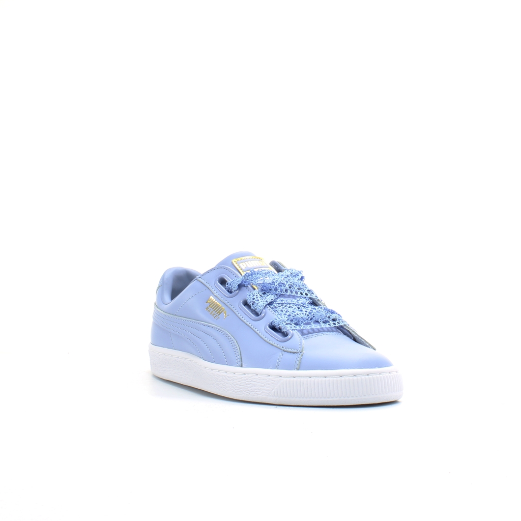 Puma Basket Heart Crochet Lila Damskor Träningsskor – bild 2