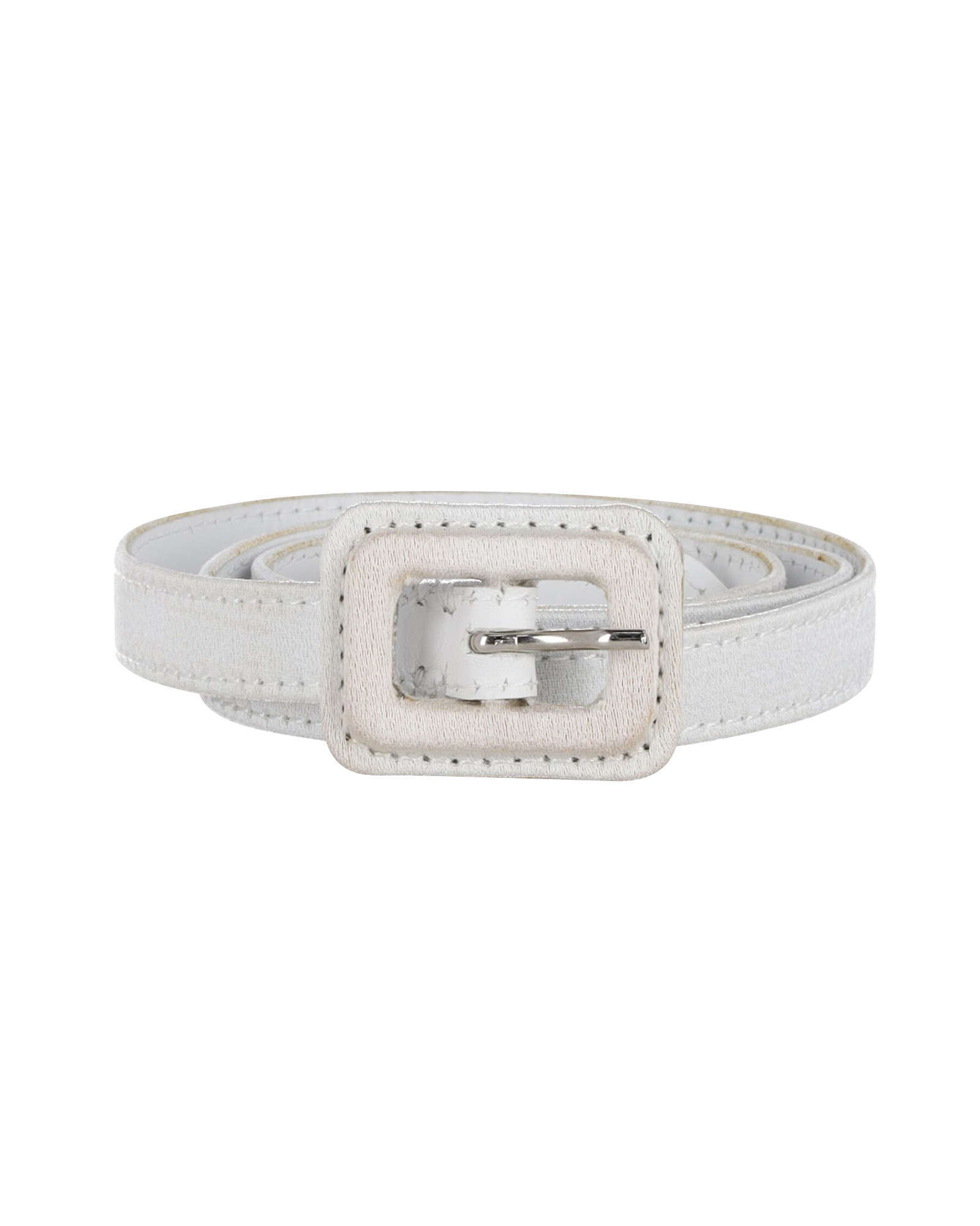 Dior Ceintuur in Witte Leer