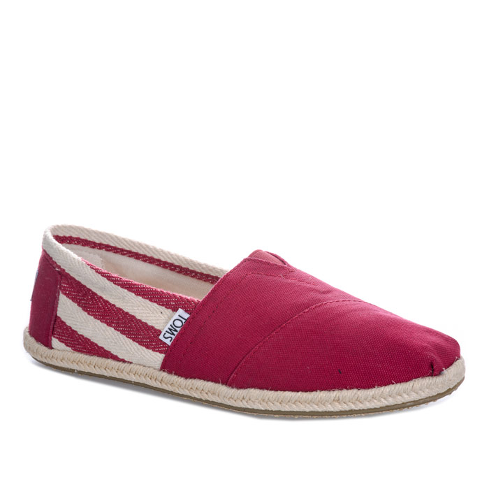 TOMS University Classic Alpargata Red Damskor – bild 2