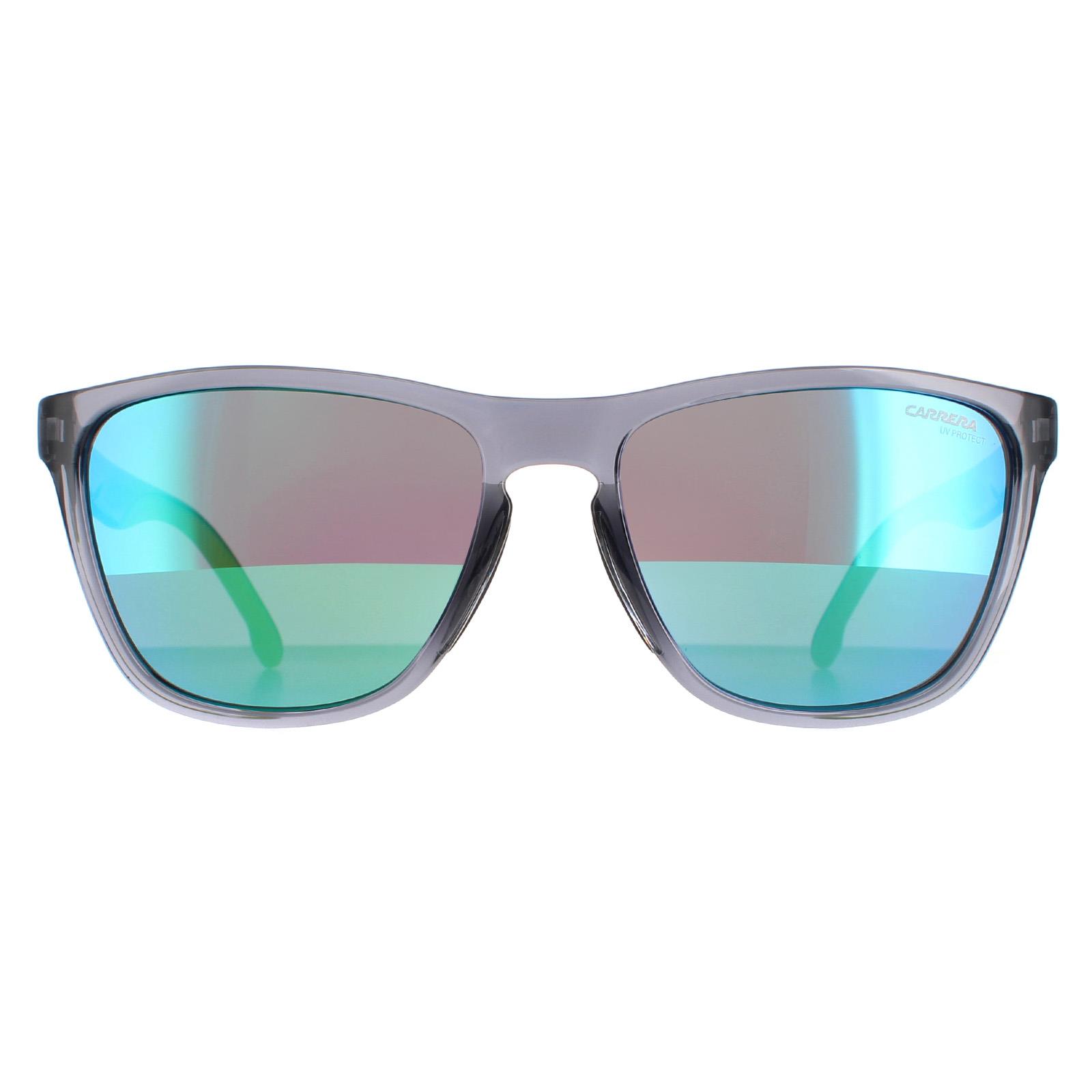 Thumbnail - Carrera Square Unisex Grau Grün Mehrschichtspiegel 8058/S