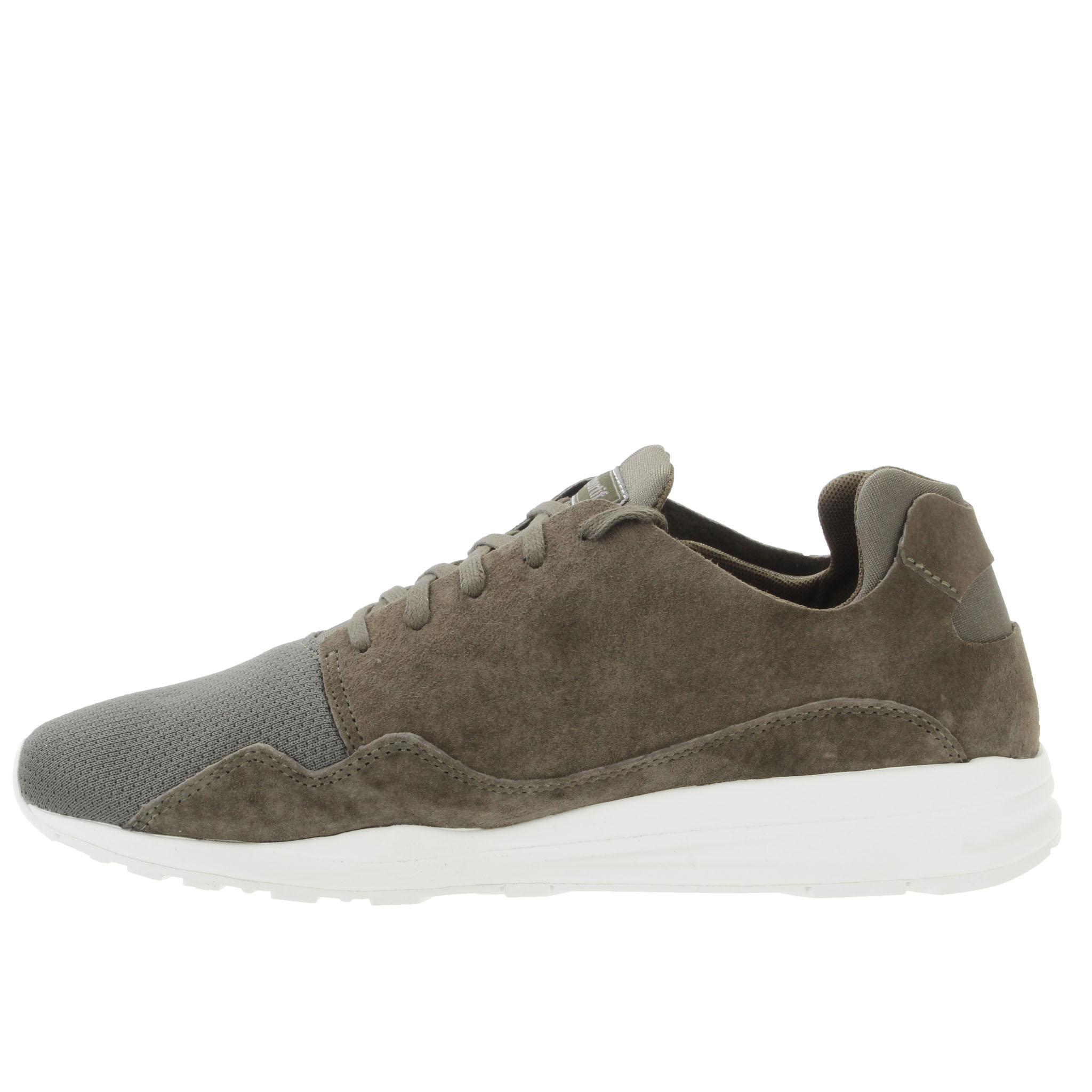 Le Coq Sportif LCS Pure Mono Luxe Mens Green Trainers låga sneakers herr – bild 2