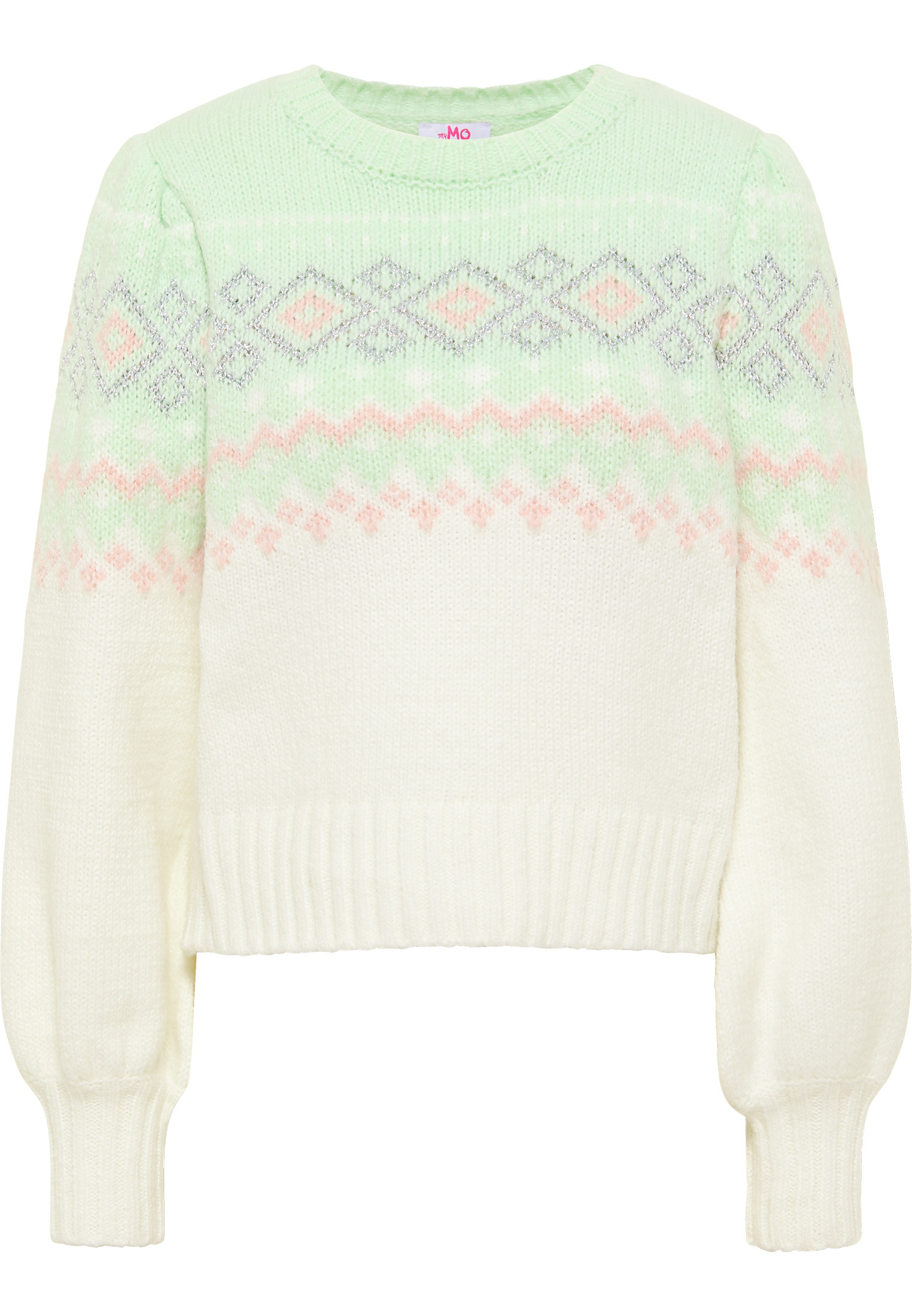 Thumbnail - myMo Veste en tricot blonda