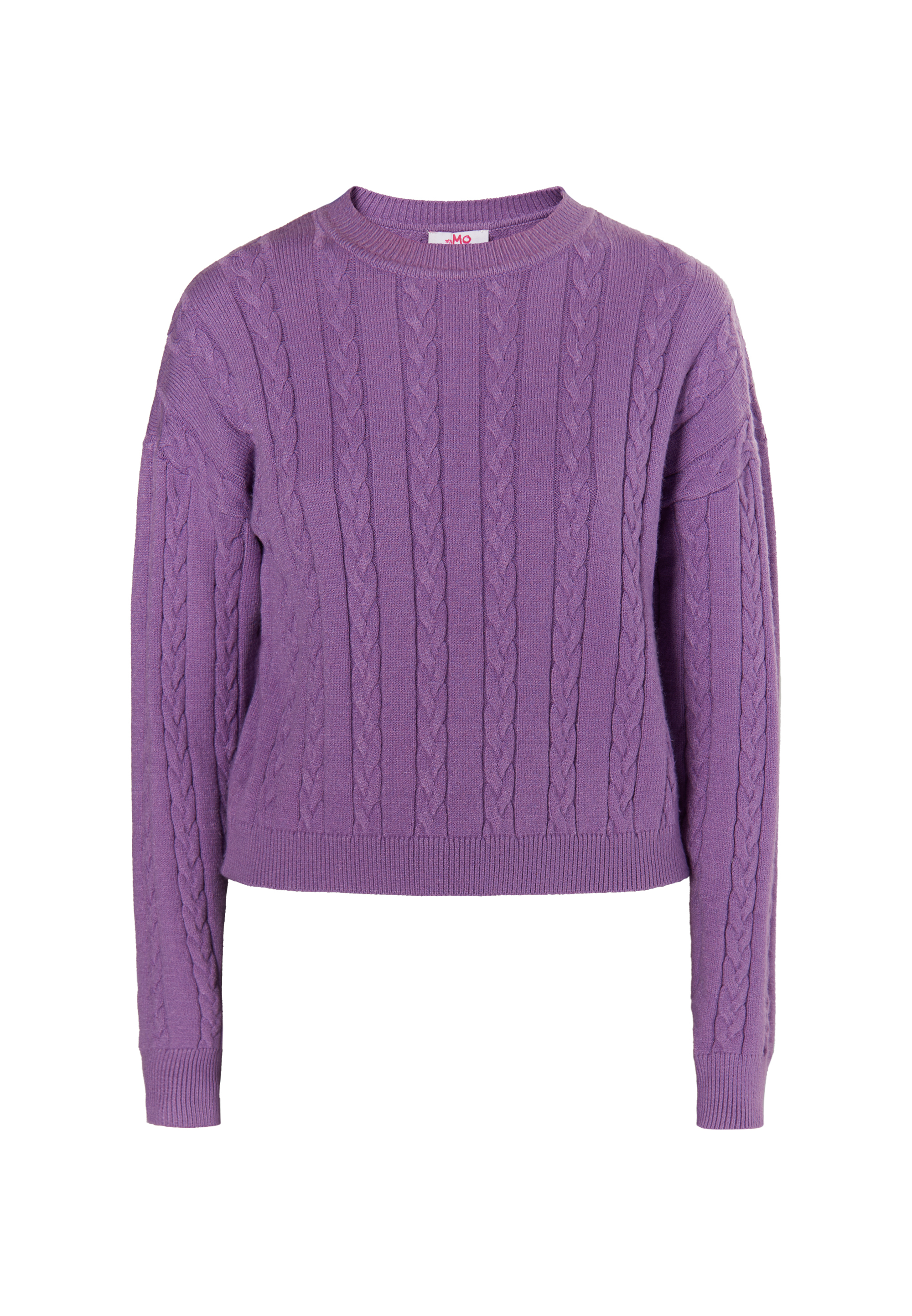 Thumbnail - Mymo Strickpullover Damen violett