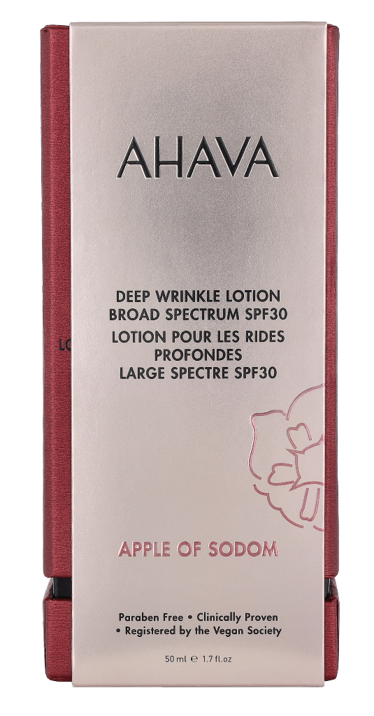 Ahava Sodomäpple Djupa Rynklotion SPF30 ansiktskräm & serum dam – bild 2