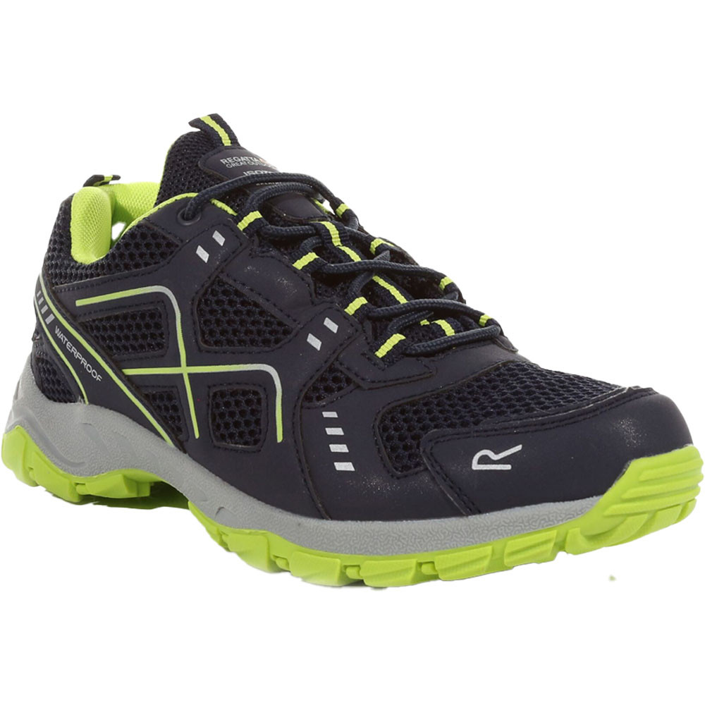 Regatta Mens Vendeavour Lace Up Waterproof Walking Shoes - Navy - Size UK 10