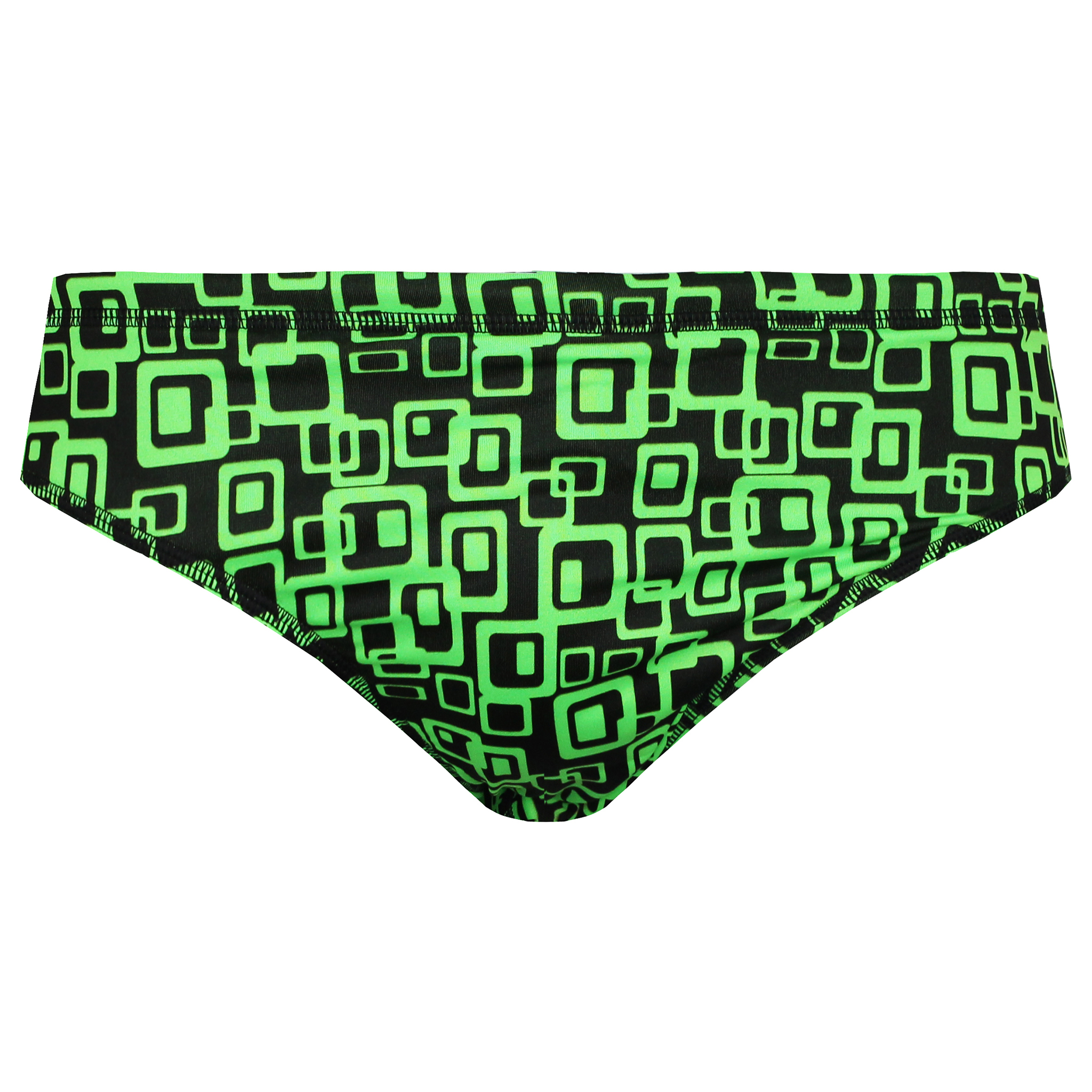 Thumbnail - Maru Groove Pacer Mens Black/Green Brief