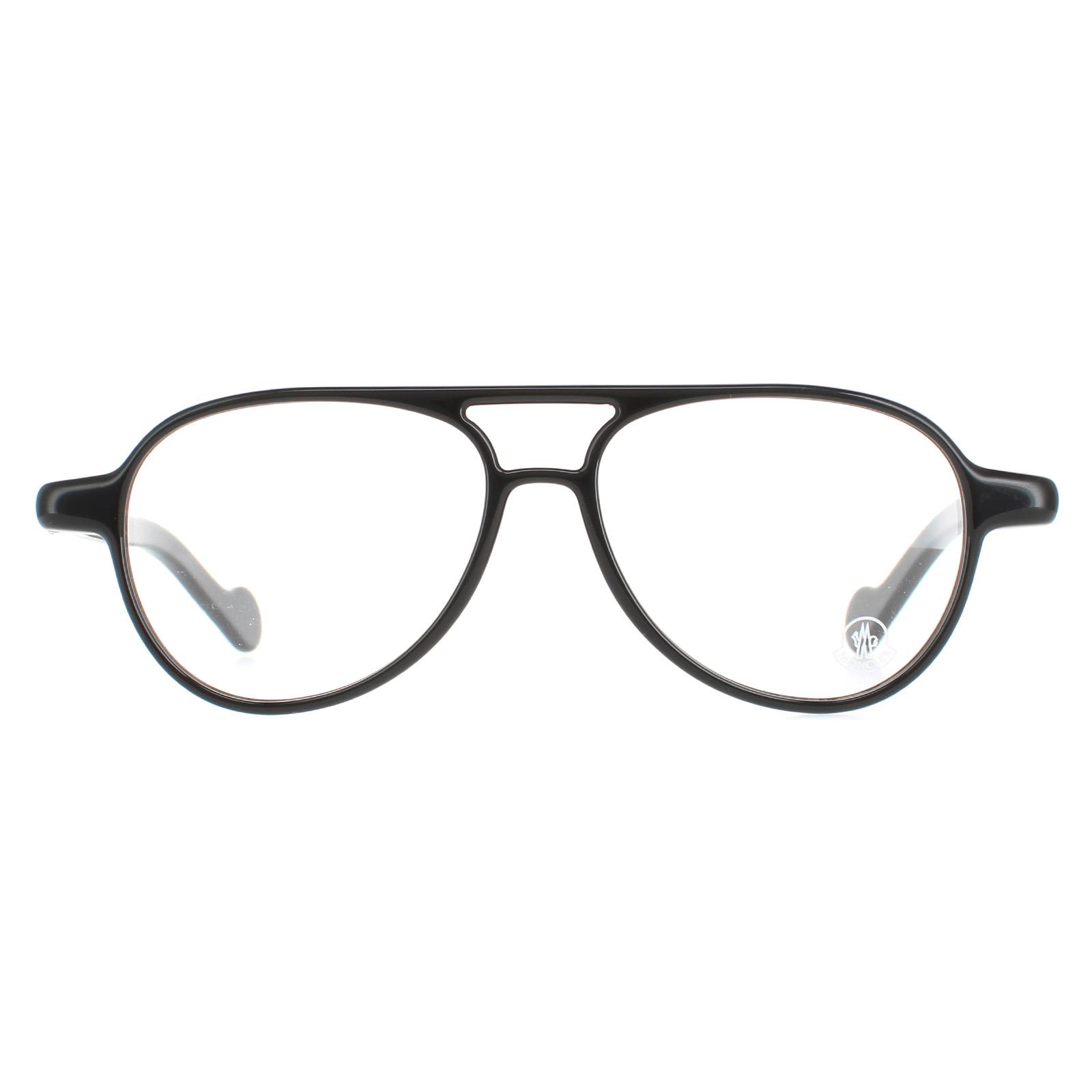 Moncler Aviator Mens Shiny Black ML5031 - One Size