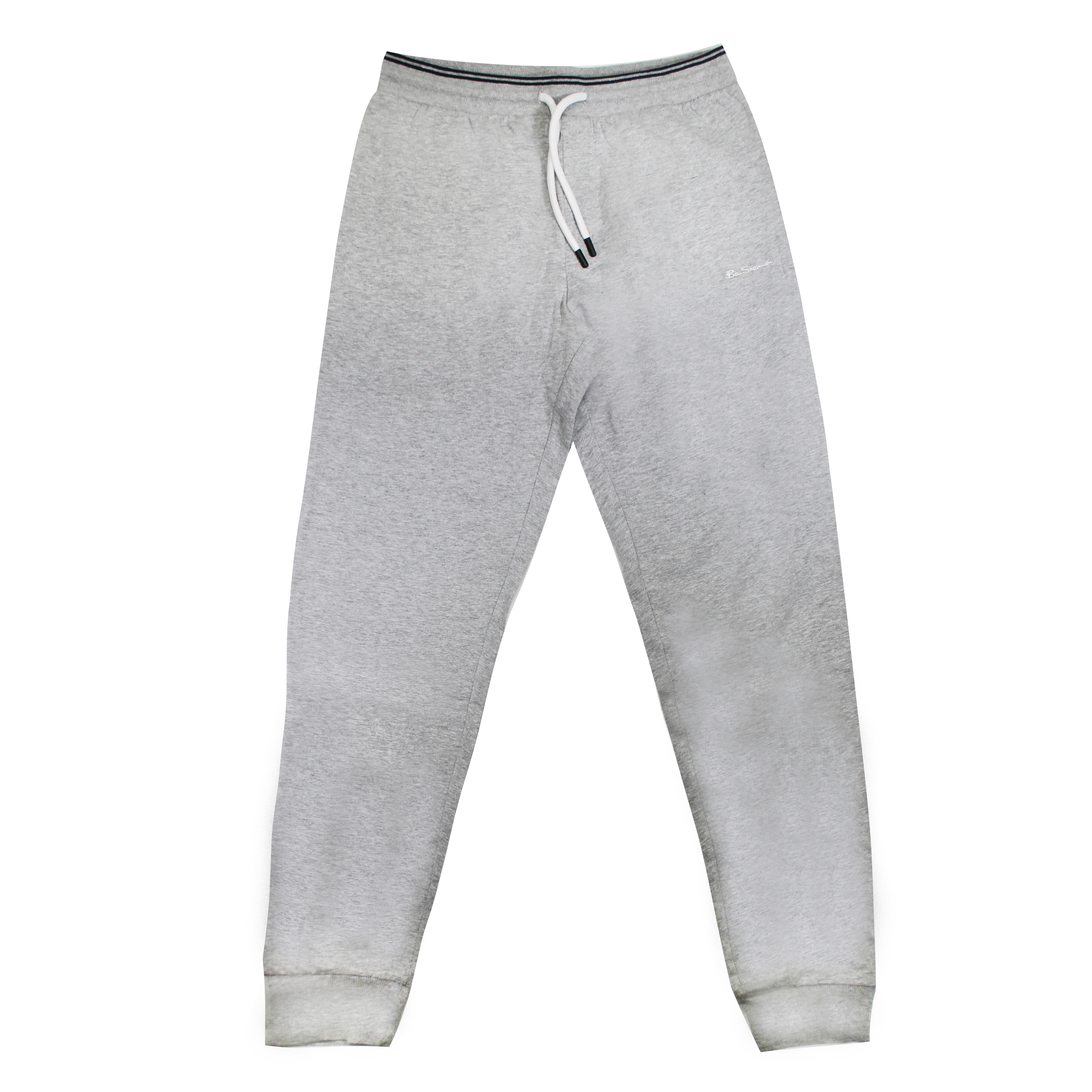 Thumbnail - Ben Sherman Drehbuch Stickerei Herren grauer Trackhosen