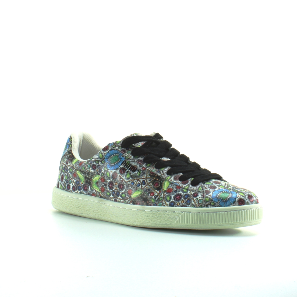 Puma States x Swash London Mönstrat Läder Herrar Snörning Träningsskor 360711 01 – bild 2