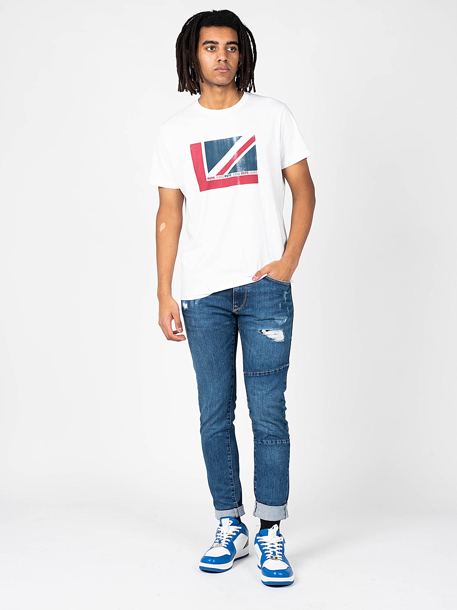Pepe Jeans T-shirt Ramone Männer Weiß