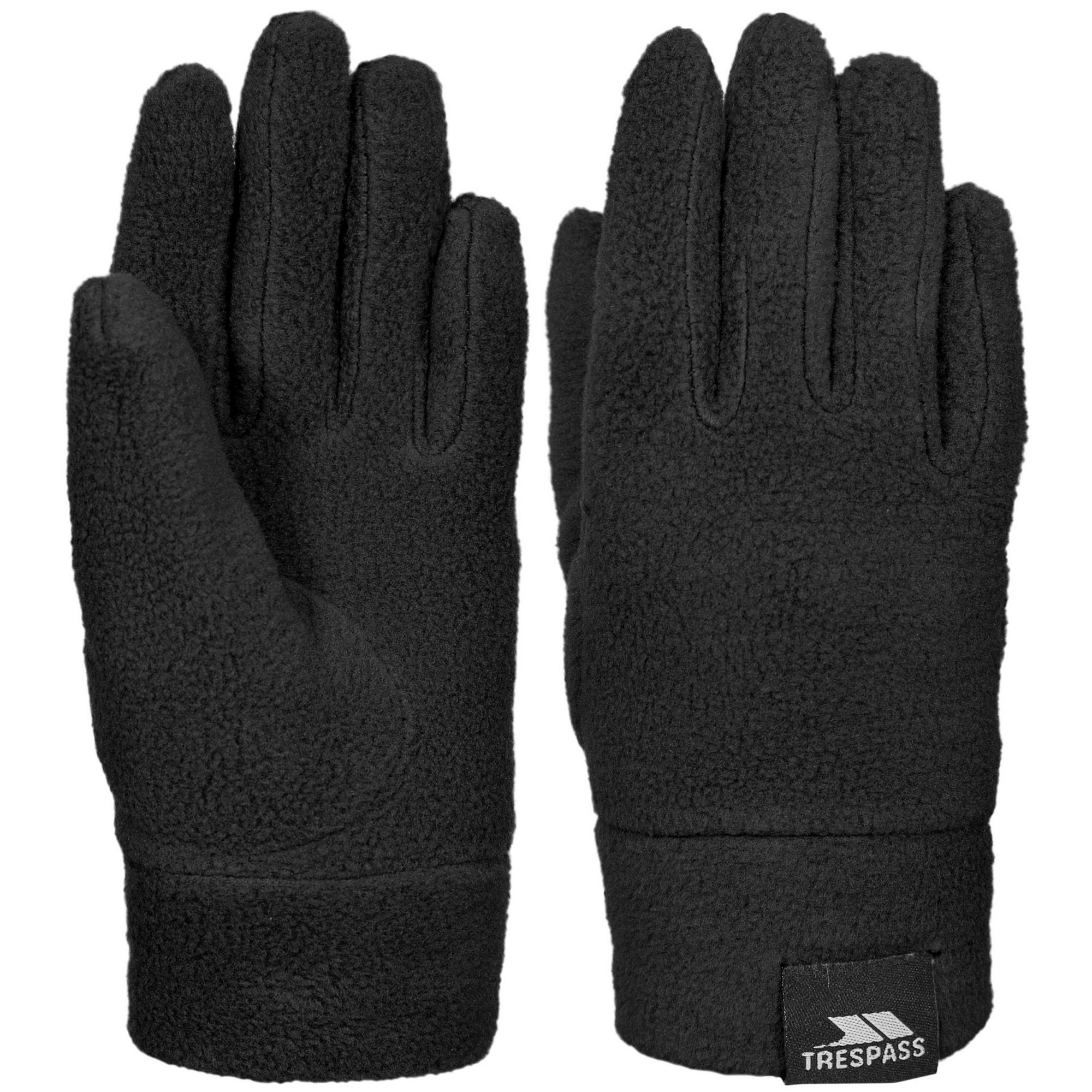 Trespass Boys Childrens/Kids Lala II Gloves - Black - Size 8-9Y