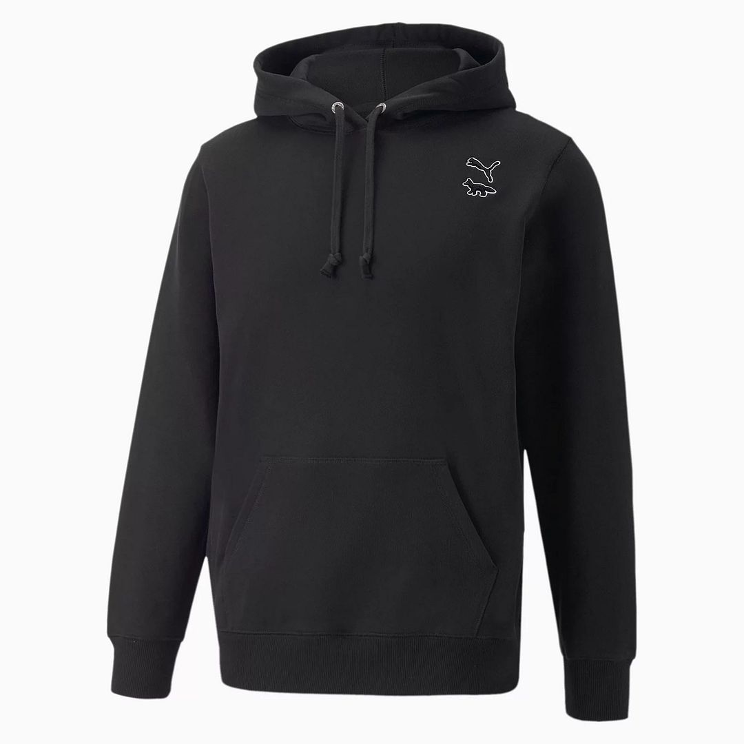 Thumbnail - Puma x Maison Kitsune Langhülle Black Pullover Herren Hoodie 532325 01
