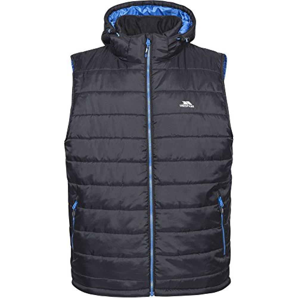 Trespass Mens Franklyn Padded Gilet (Black) - Size Small