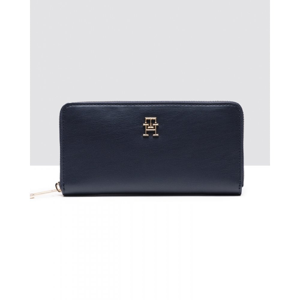 Thumbnail - Tommy Hilfiger Iconic Damen Große Reißverschluss Geldbörse