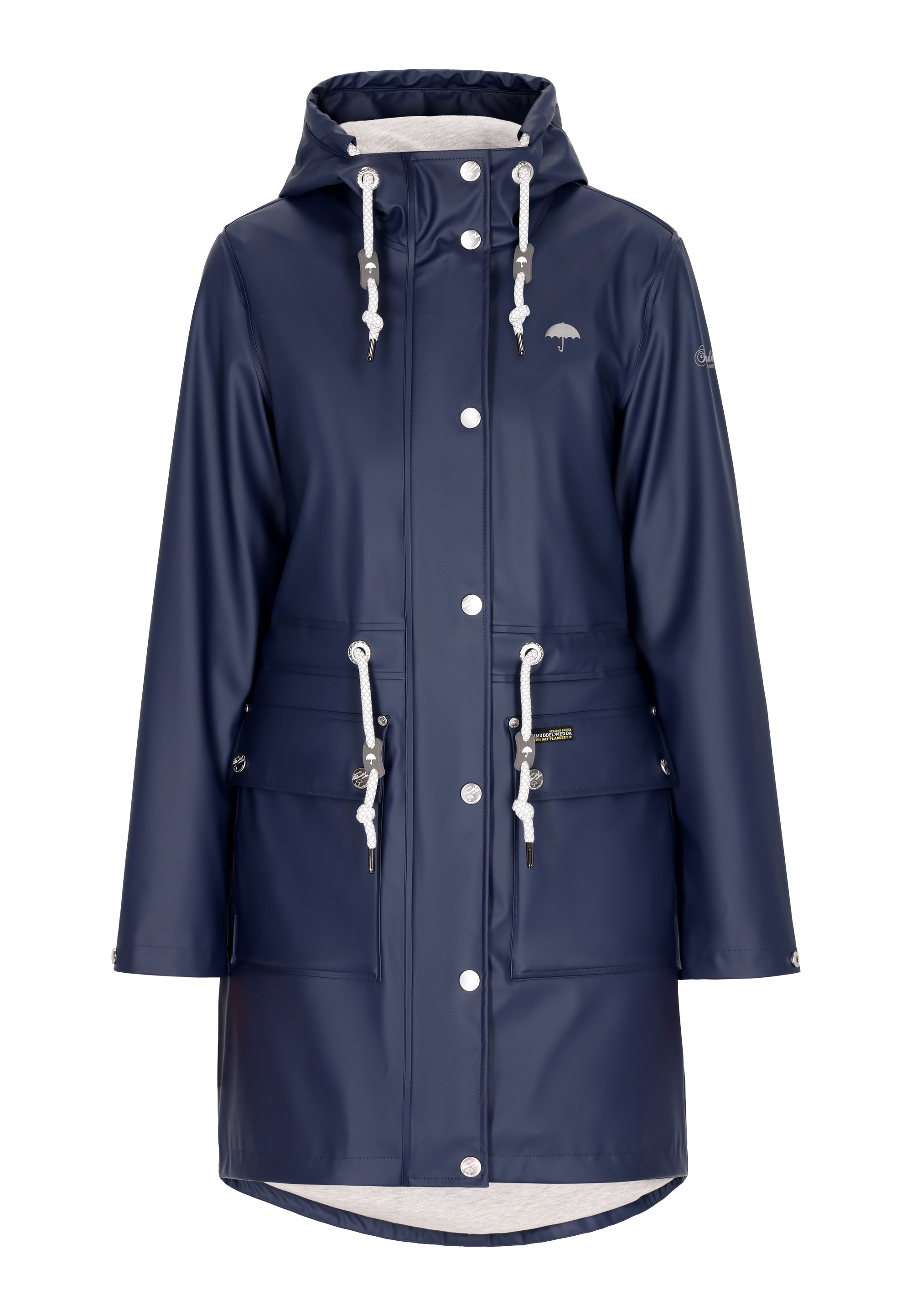Thumbnail - Schmuddelwedda Regenmantel Damen Marine
