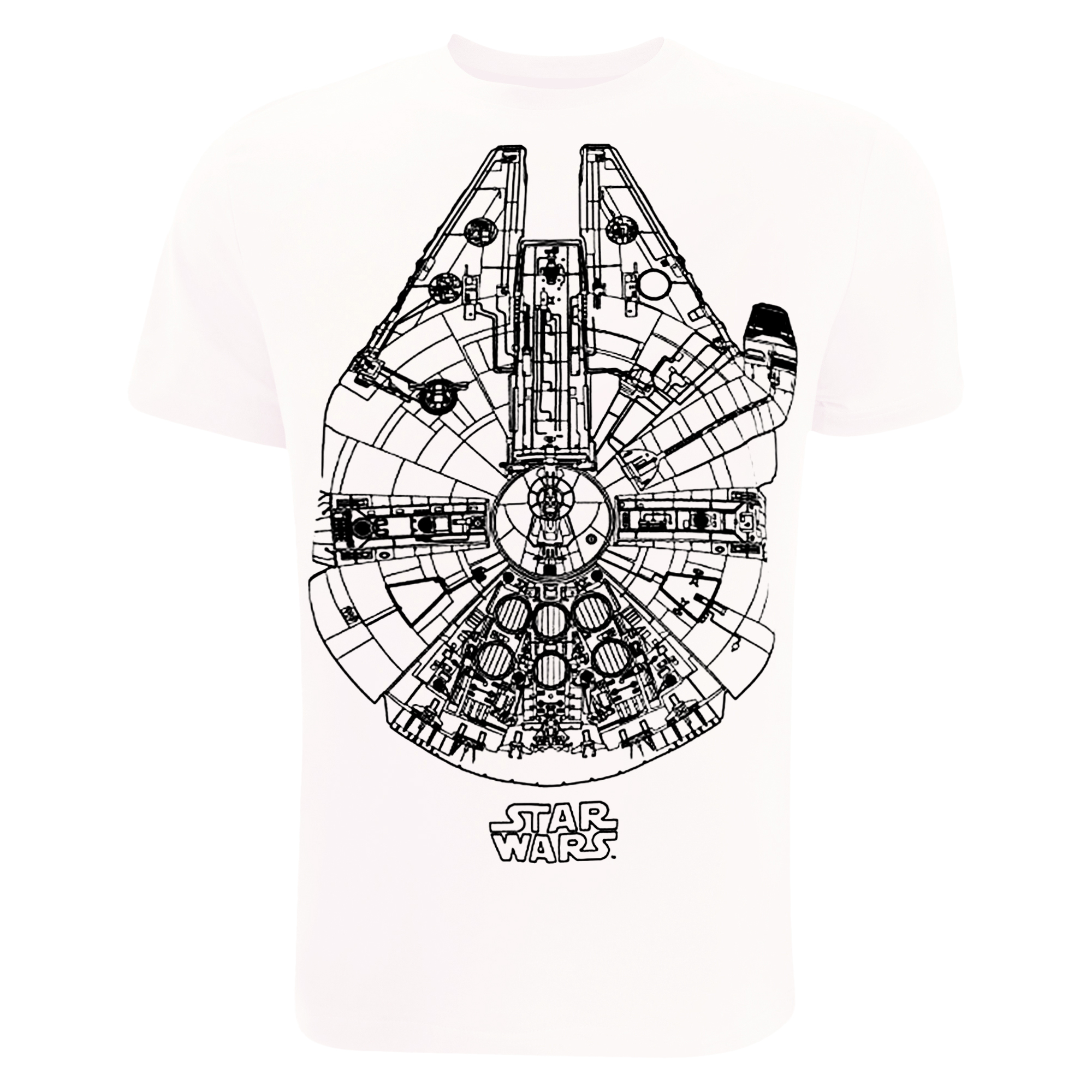 Thumbnail - Star Wars - T-shirt - Homme (Blanc)