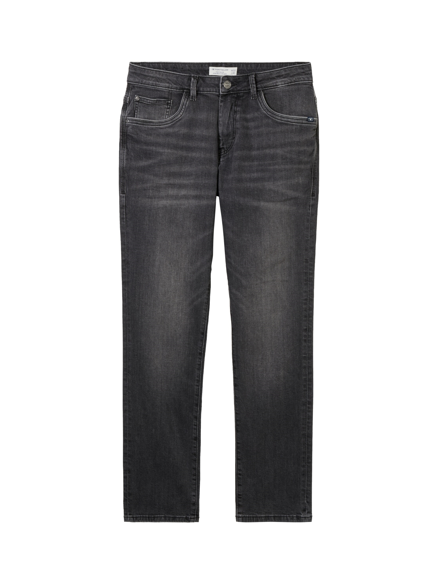 Tom Tailor Denim Chino licht voorgewassen (set, Met riem)