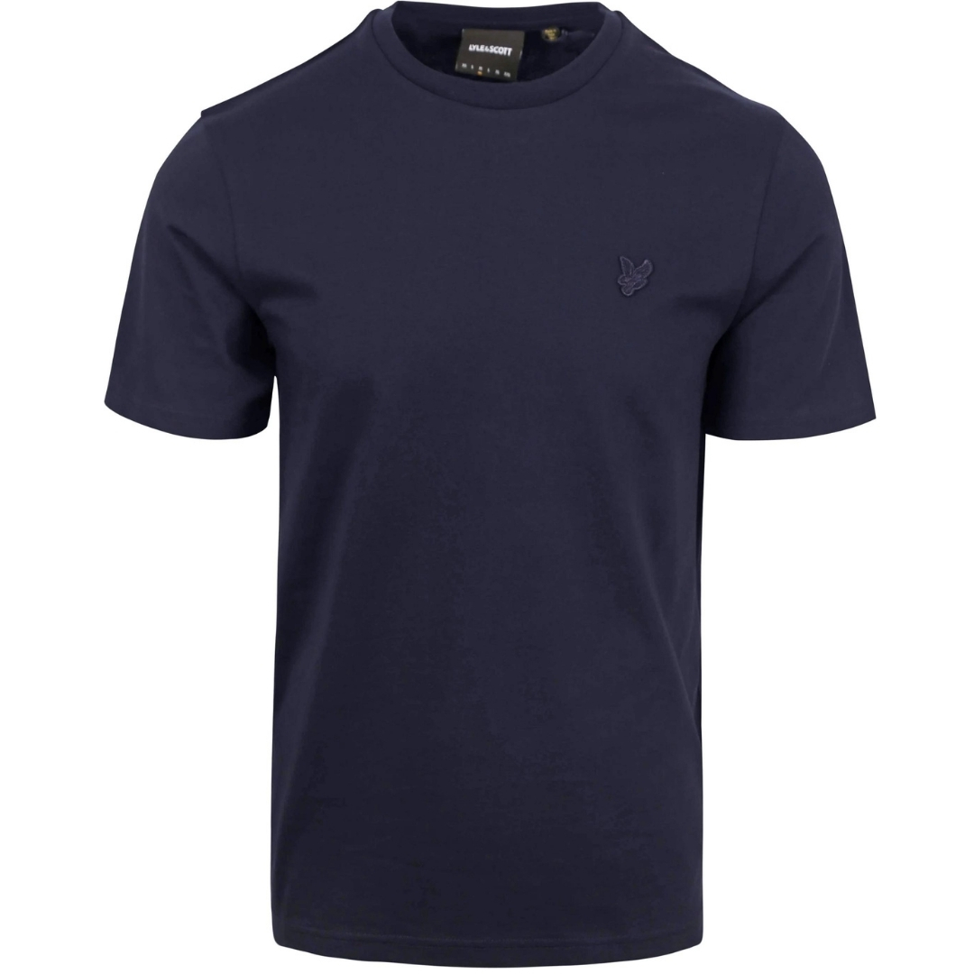 Thumbnail - Lyle & Scott Tonal Eagle Dark Navy T-Shirt