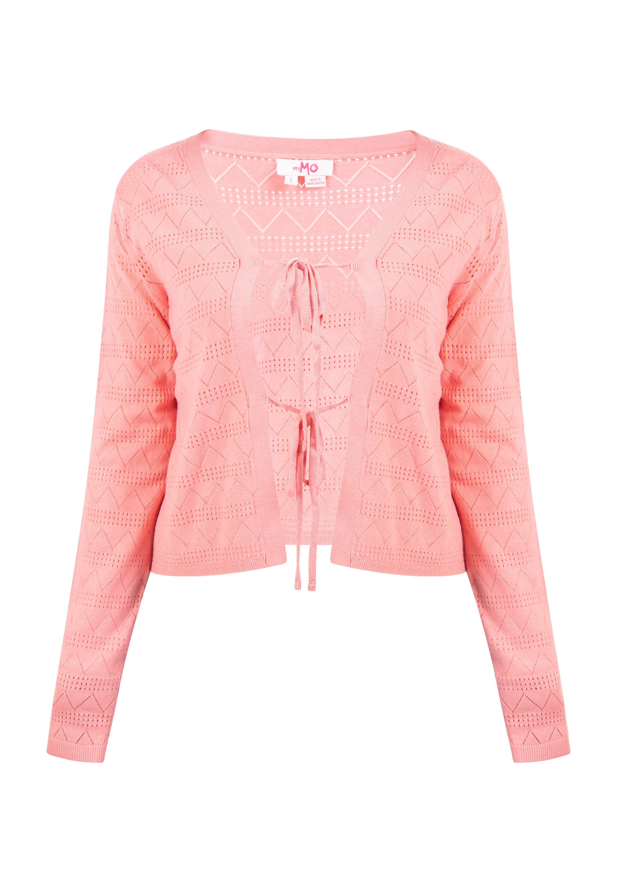 Thumbnail - Mymo Strickjacke Damen Rosa