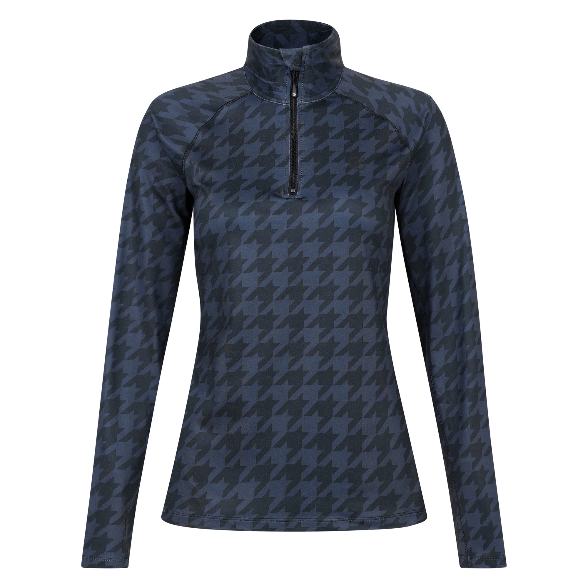 Dare 2B Dames/Dames Divulge Dogtooth Core Stretch Midlayer (Zwart)