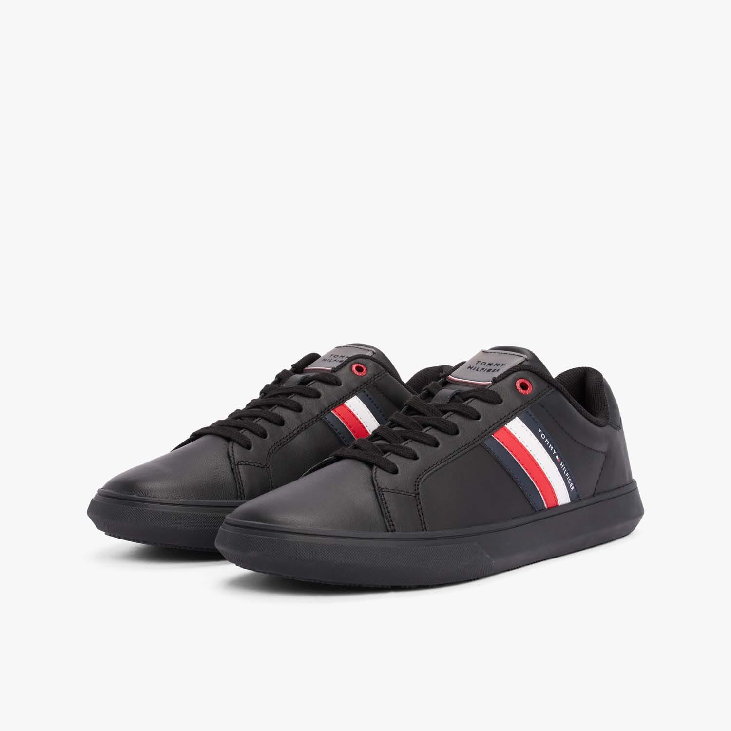 TOMMY HILFIGER Herrarnas Essential Läder Cupsole Sneakers – bild 2