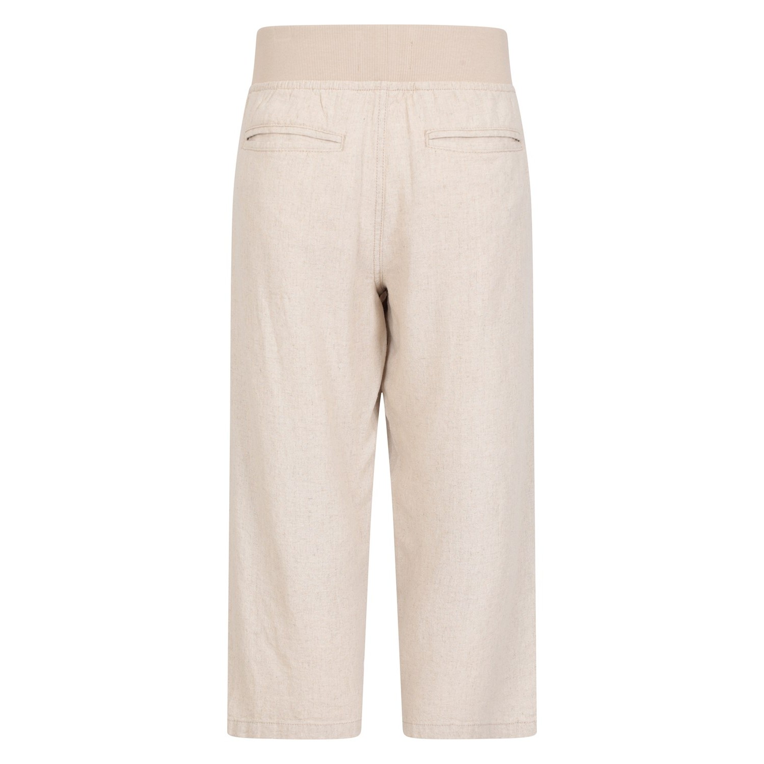 Mountain Warehou Womens/Ladies Skye Linen Blend Capri (Beige) byxor dam – bild 2