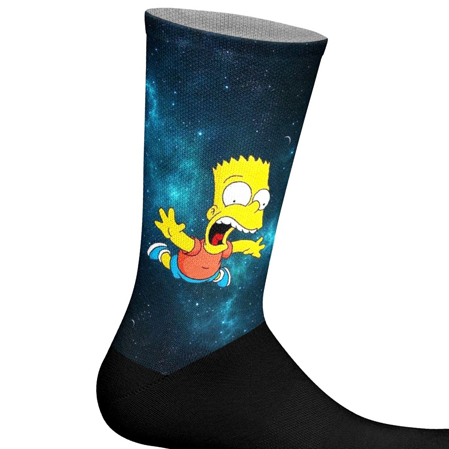 Jenes Socks Unisex Elastiska tryckta långstrumpor herr – bild 2