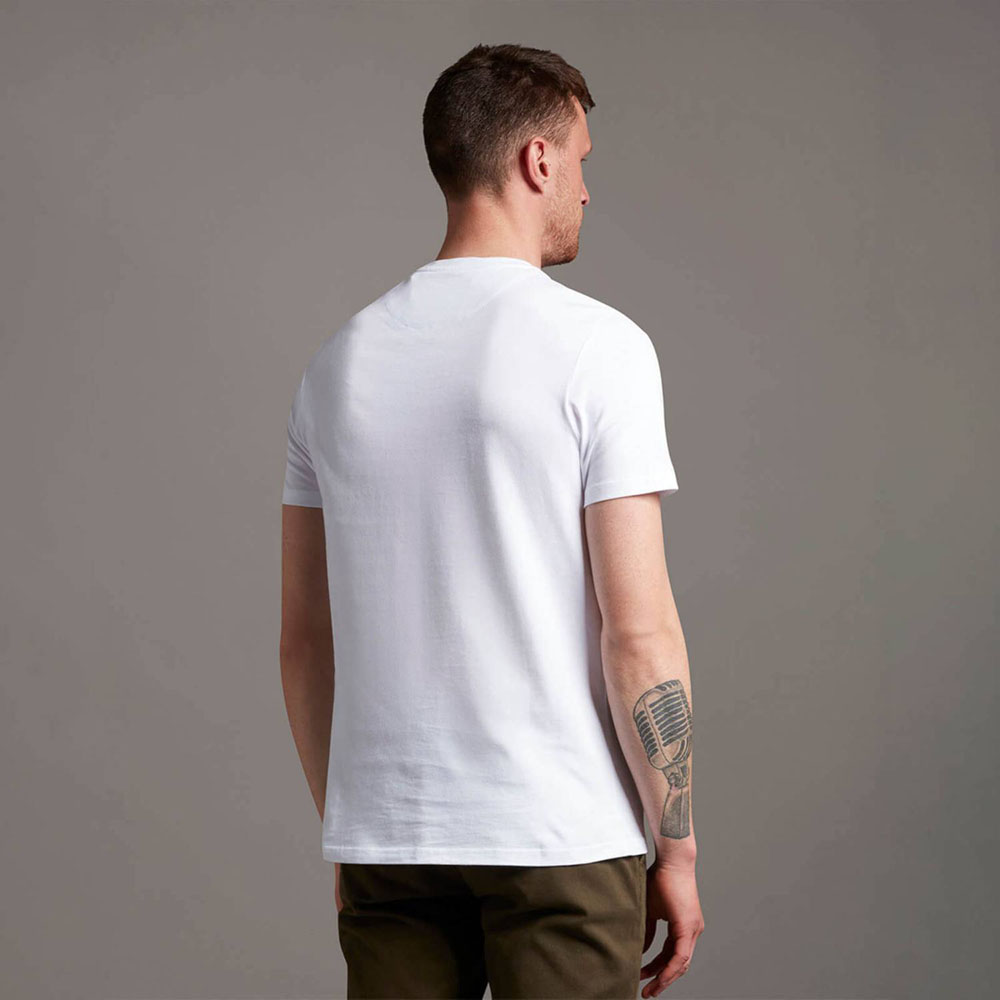 Lyle & Scott Plain t-shirt herr – bild 9