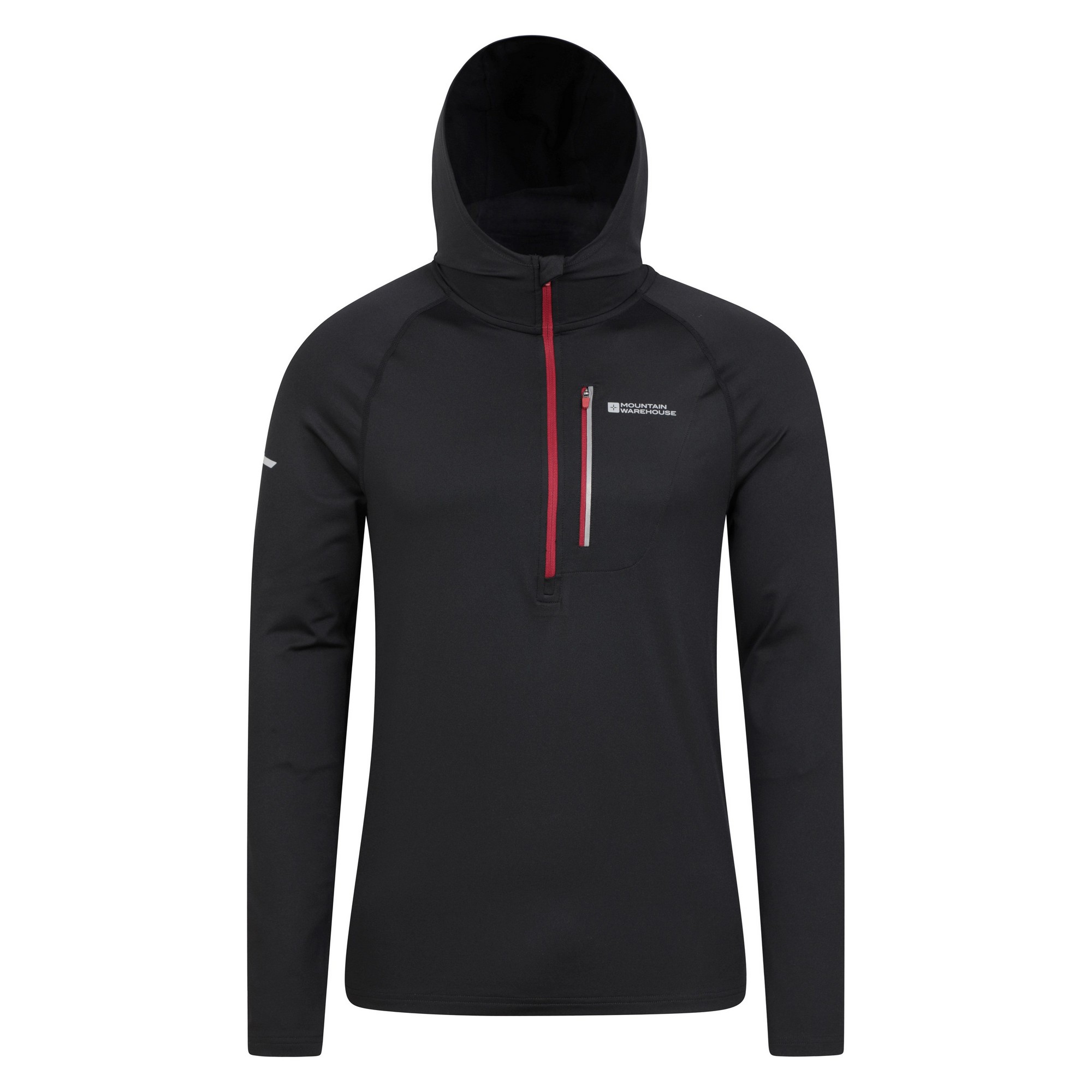 Mens Solo Recycled Slim Hoodie (Svart)