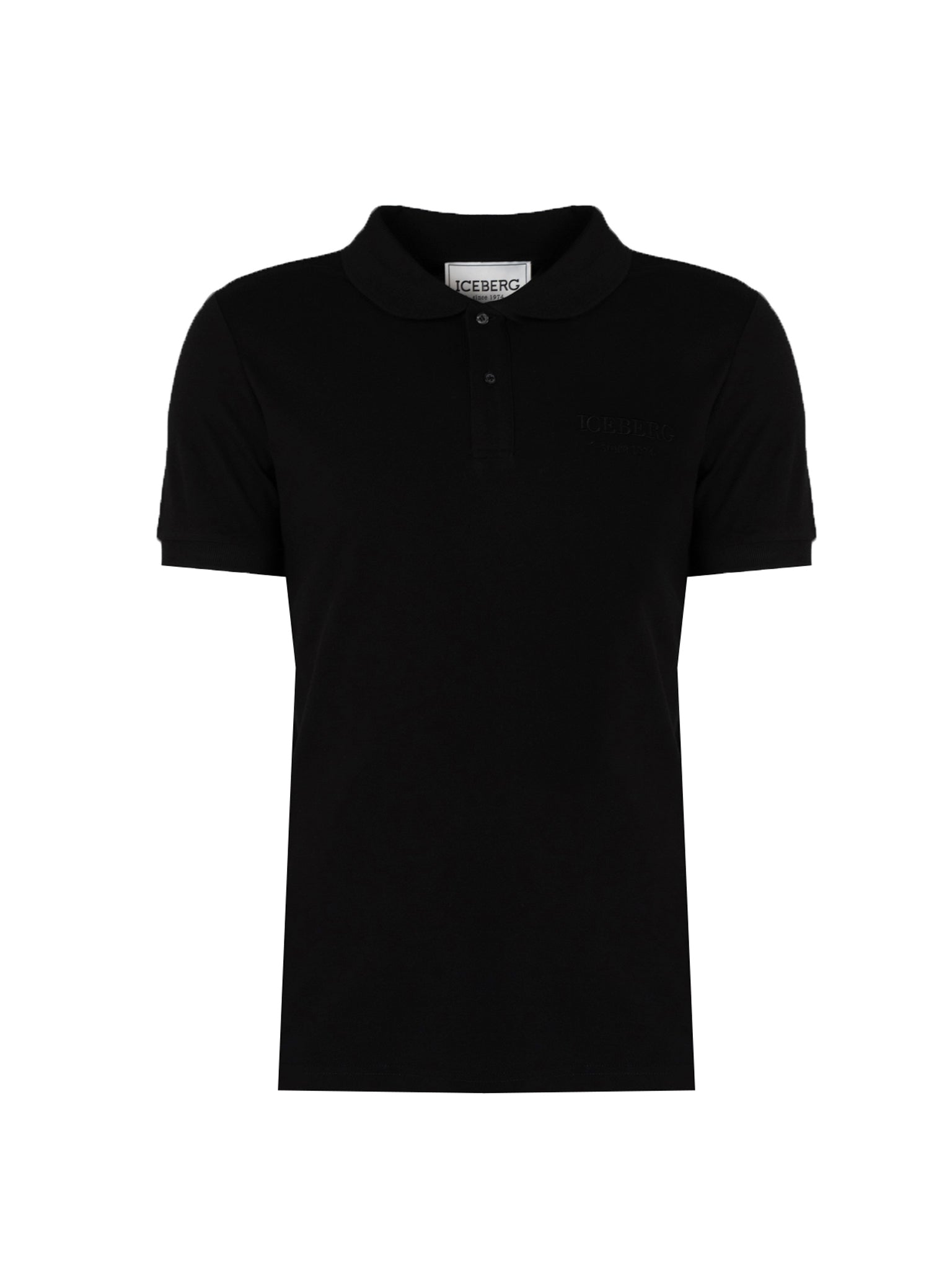 Iceberg Polohemd Herren schwarz 2XL