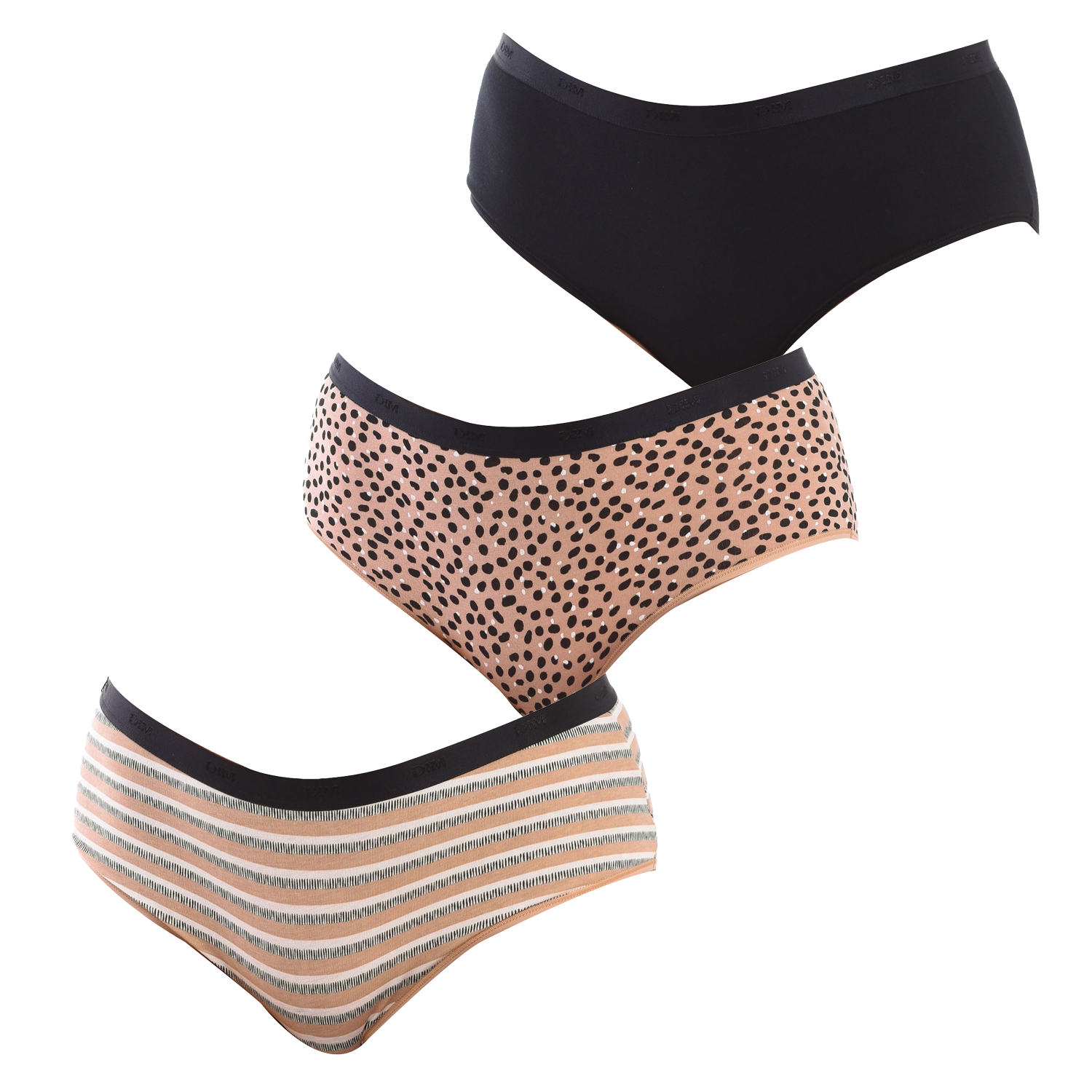 Thumbnail - Pack-3 Lot New York Culottes mit Innenfutter D4C20 woman