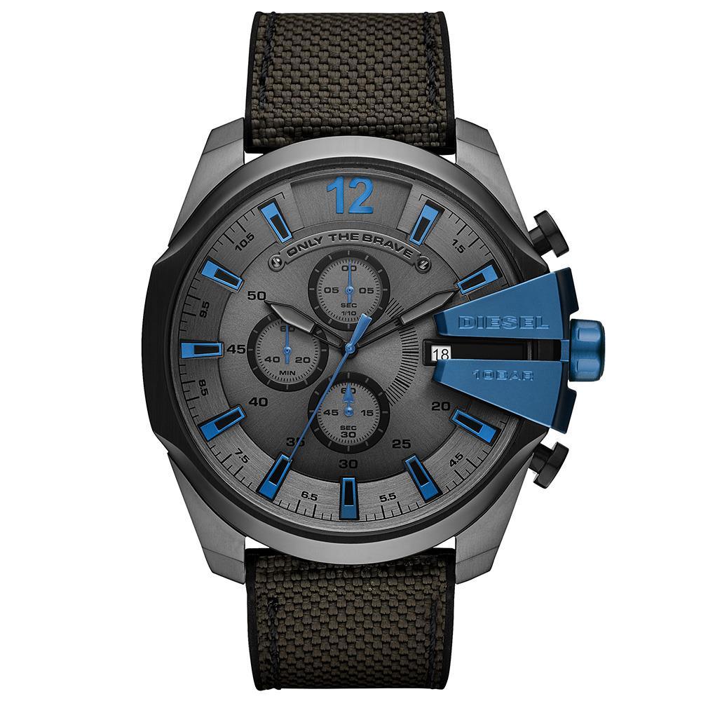 DZ4500 Mega Chief Chronograph Quartz Dark Grey Dial herrklocka