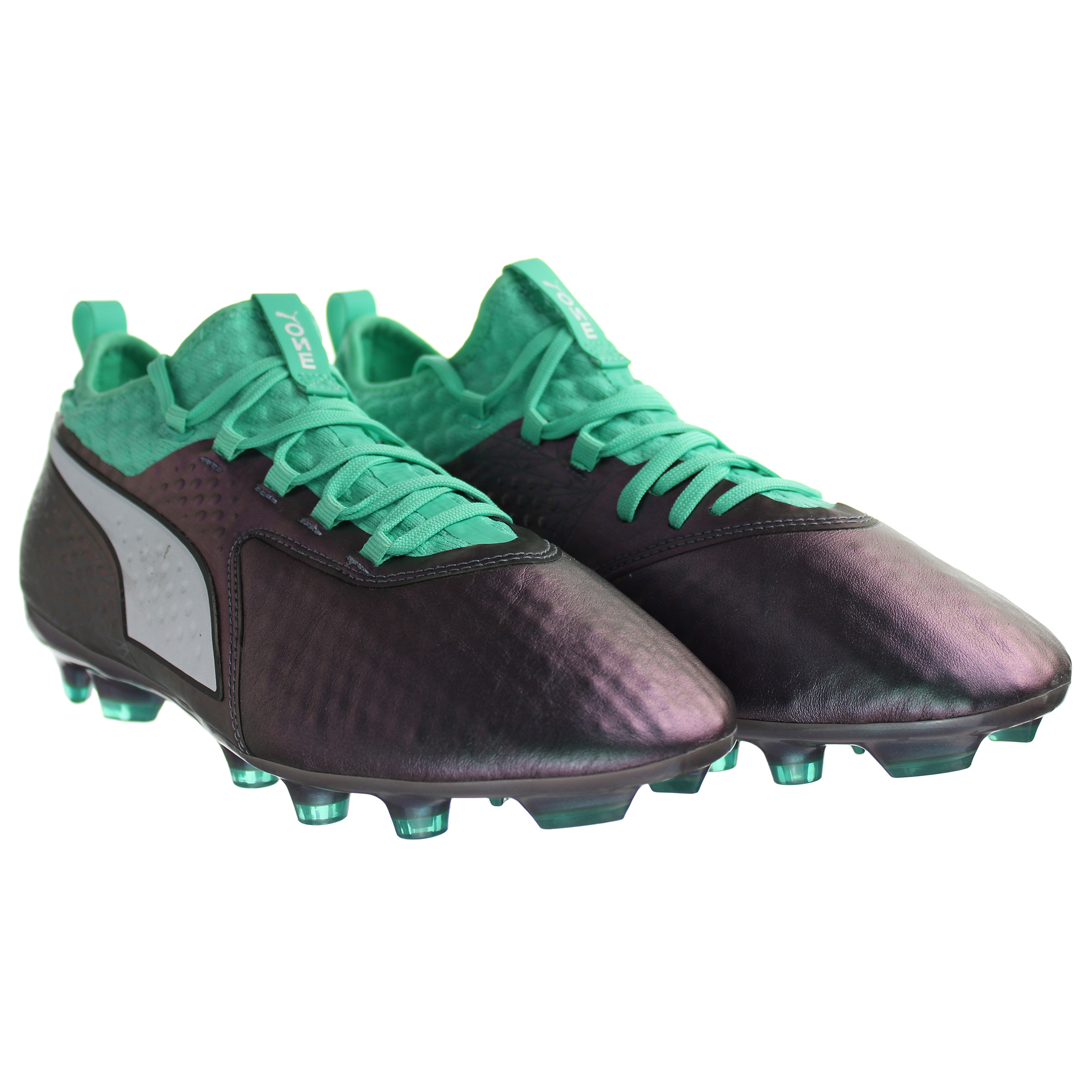 Puma One 2 IL Shift Grön Fotbollsskor för herrar – bild 2