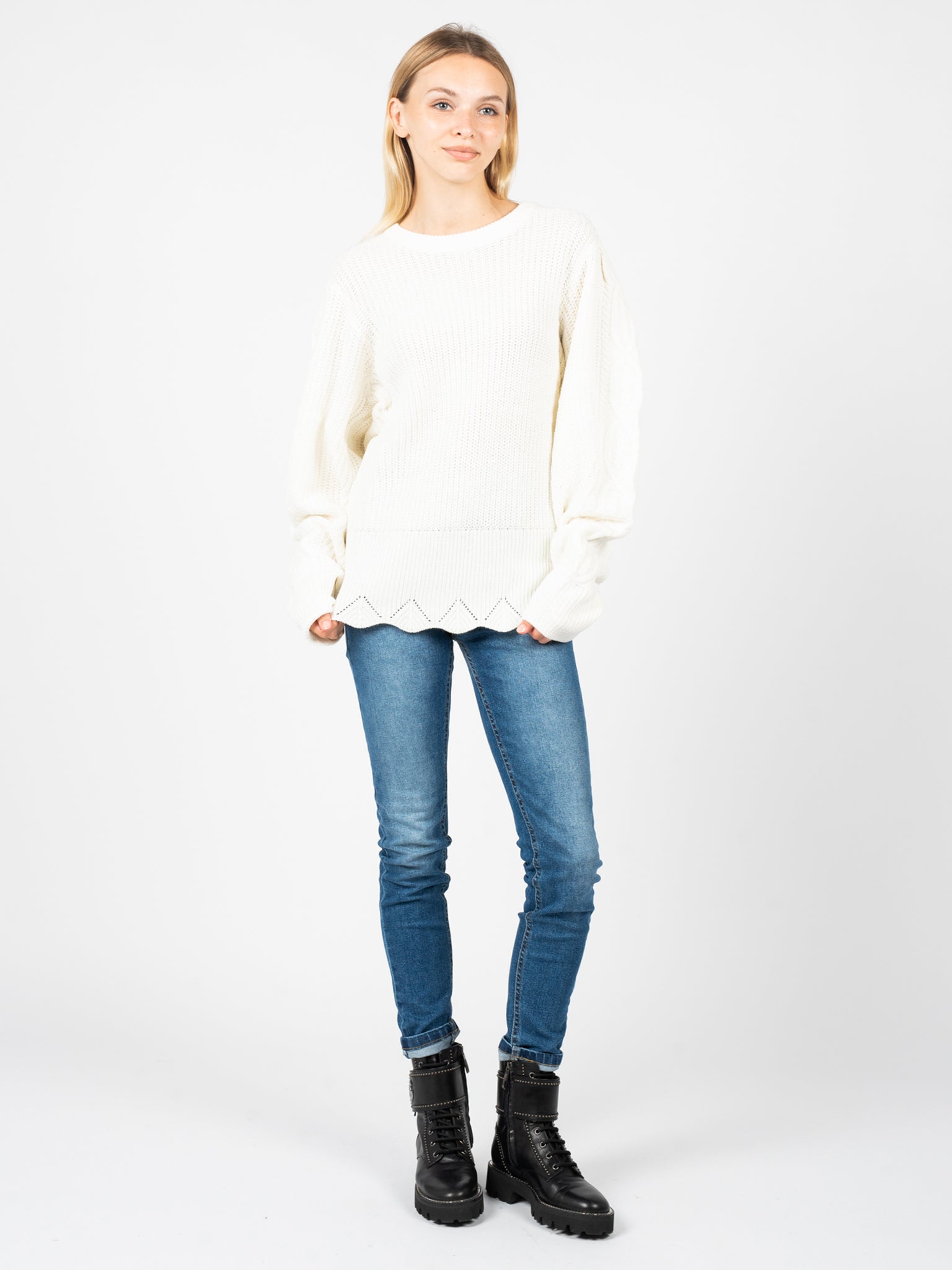 Silvian Heach Pullover Dam stickade tröjor – bild 2