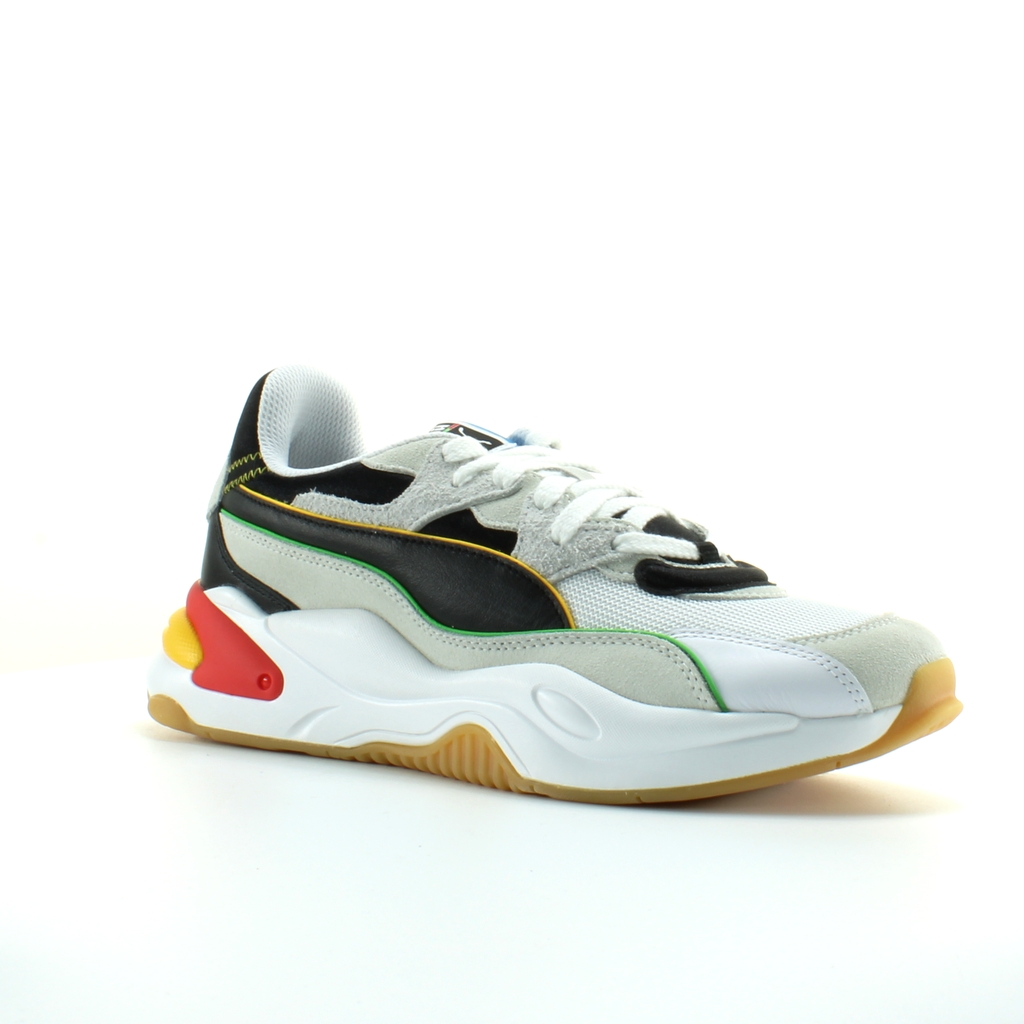 Puma RS-2K Vit Syntet Unisex Snörning Träningsskor 374031 01 herr – bild 2